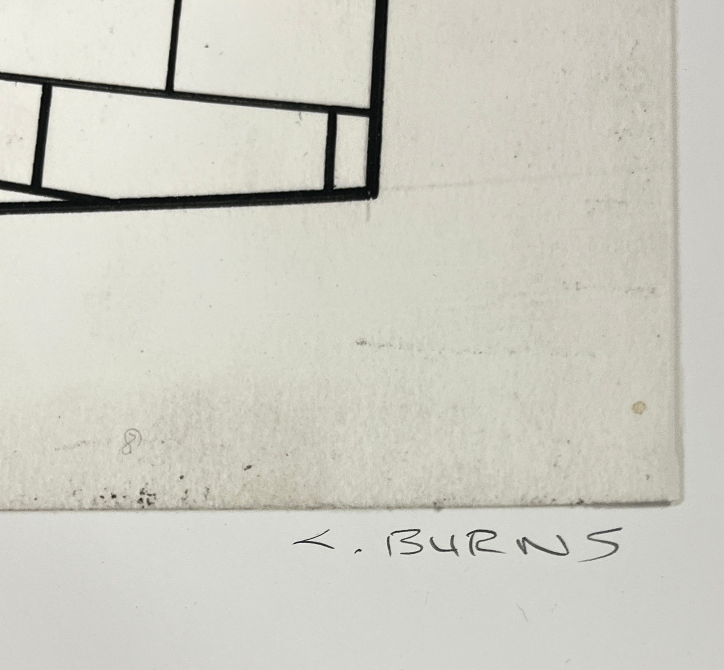 CHARLES BURNS XL PRINT (signed)