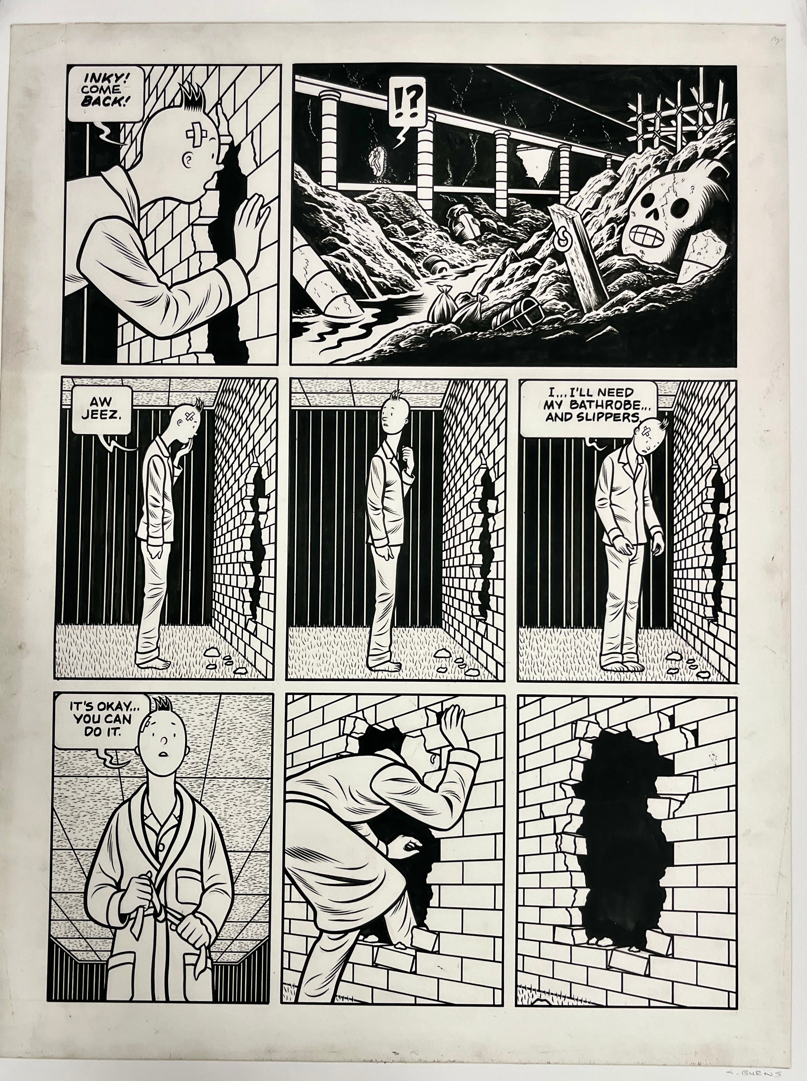 CHARLES BURNS XL PRINT (signed) – partnersandson