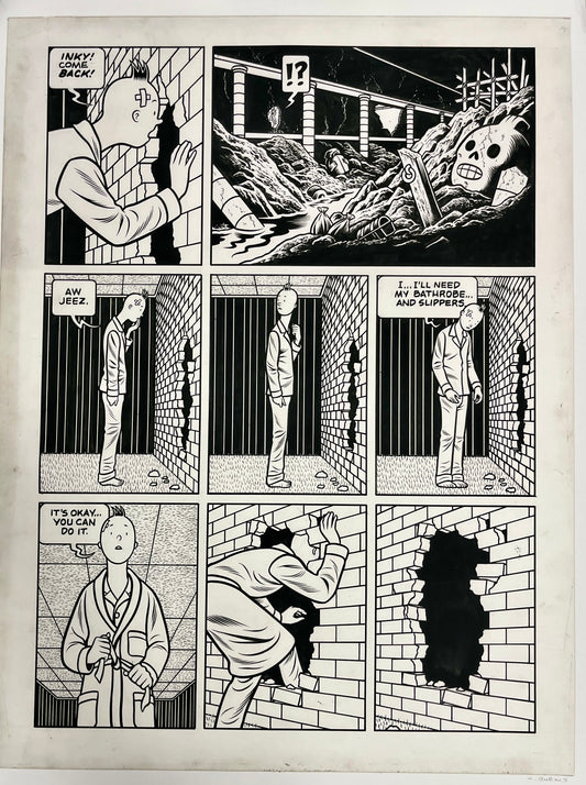 CHARLES BURNS XL PRINT (signed)