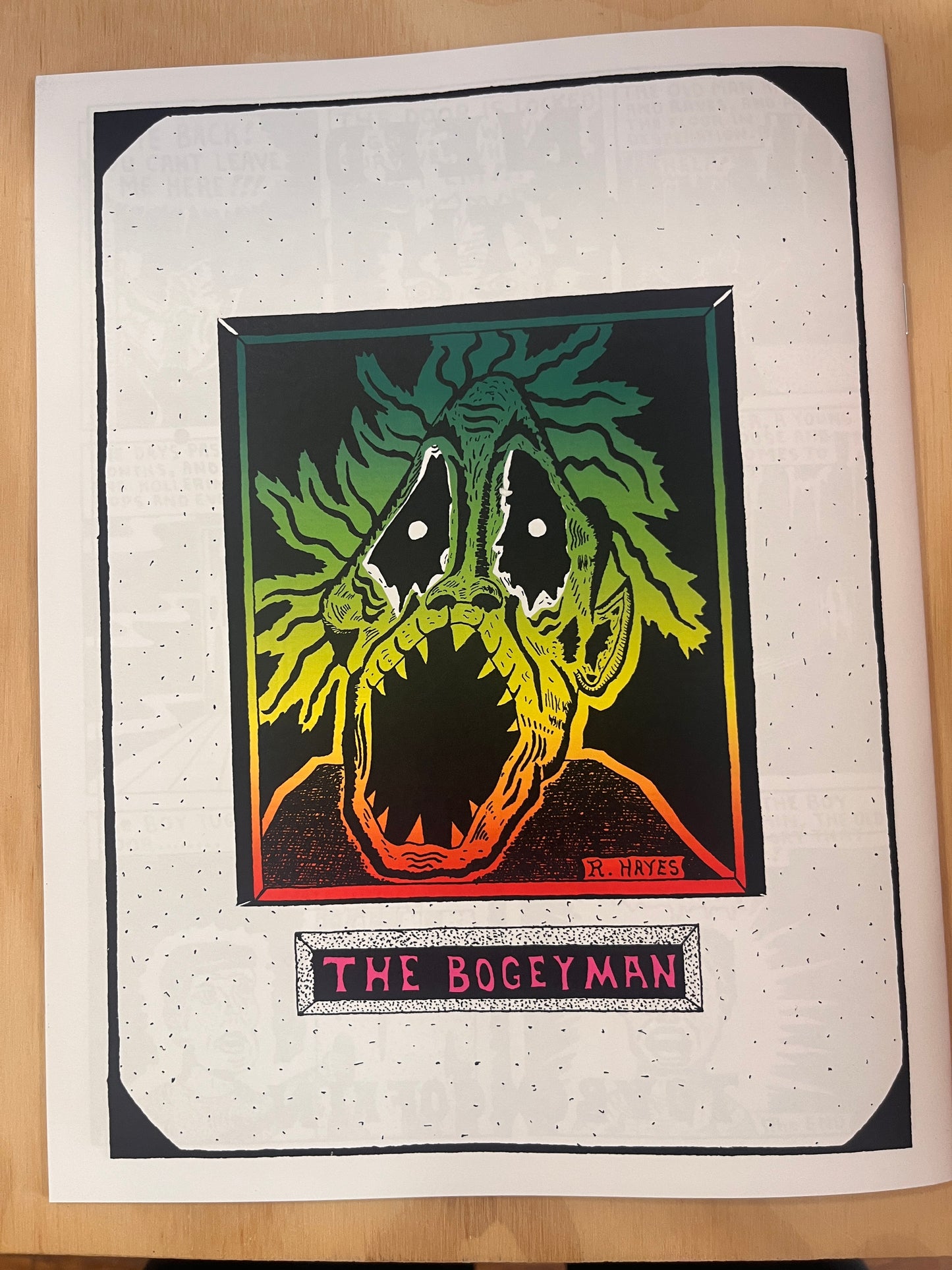 BOGEYMAN #1 by Rory Hayes! 55 Year Anniversary Edition SET (Comic + Poster + Flyer)