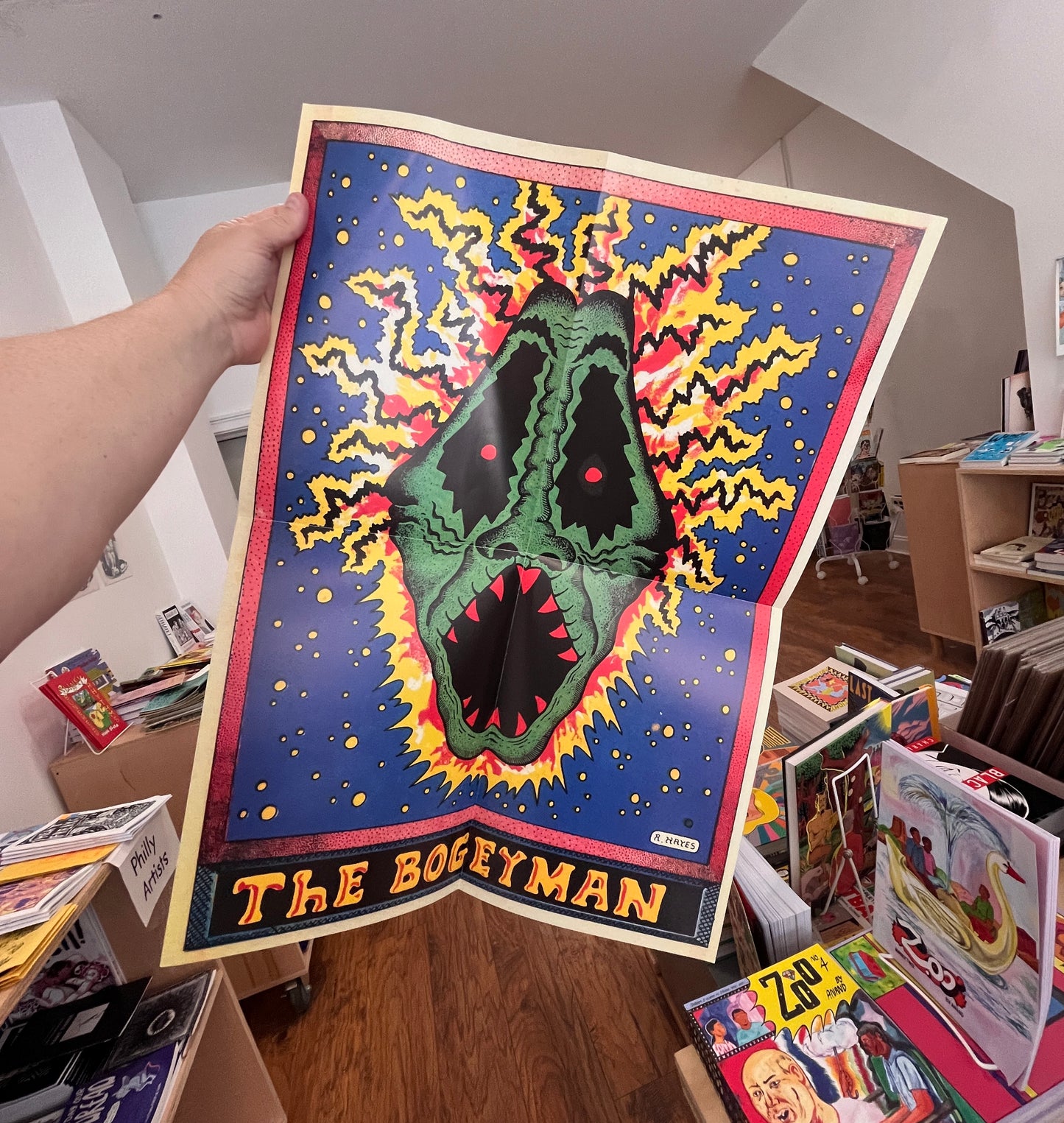 BOGEYMAN #1 by Rory Hayes! 55 Year Anniversary Edition SET (Comic + Poster + Flyer)