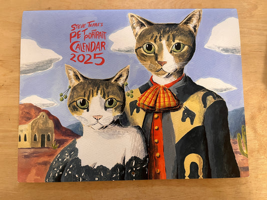 Steve Teare's Pet Portraits Calendar 2025