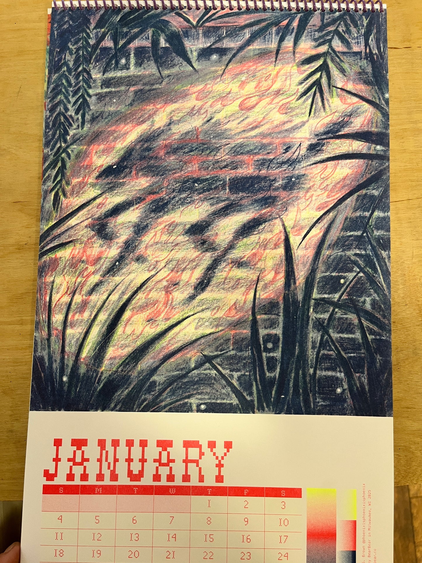 2026 Year of the Horse Riso Calendar