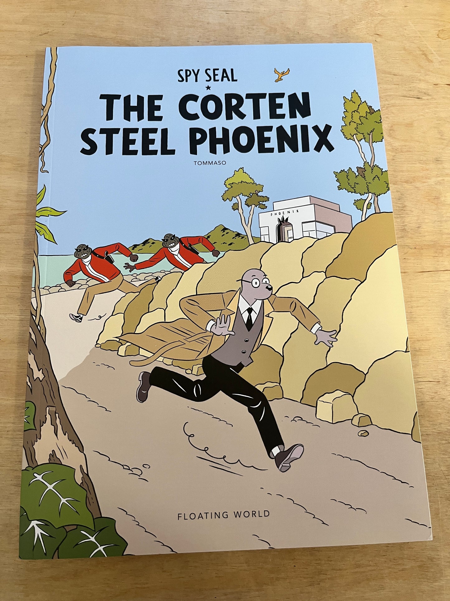 SPY SEAL THE CORTEN STEEL PHOENIX