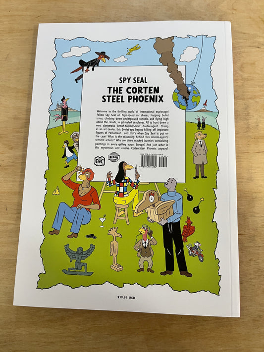 SPY SEAL THE CORTEN STEEL PHOENIX