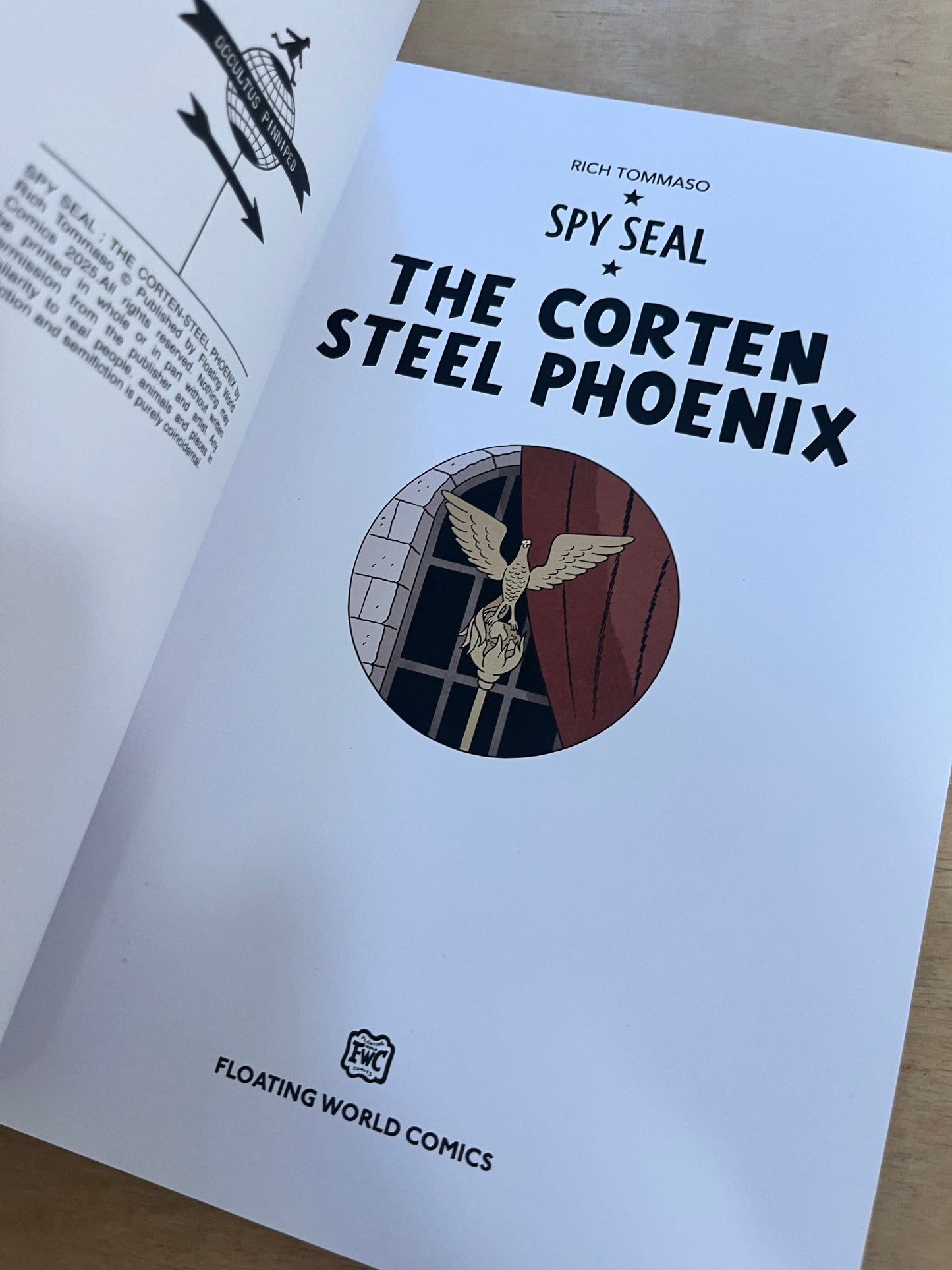SPY SEAL THE CORTEN STEEL PHOENIX