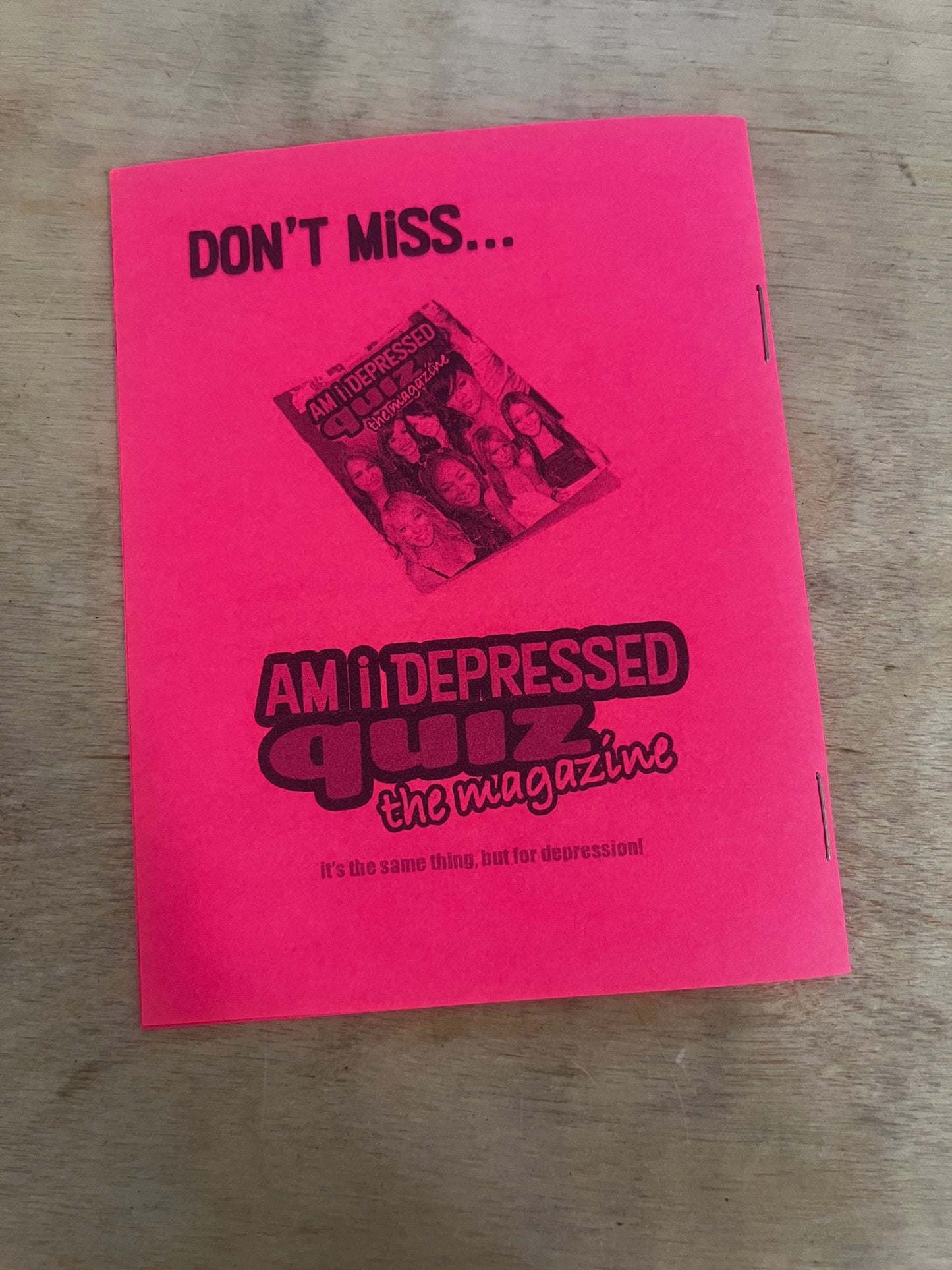 Maddy Peters $2 Zines
