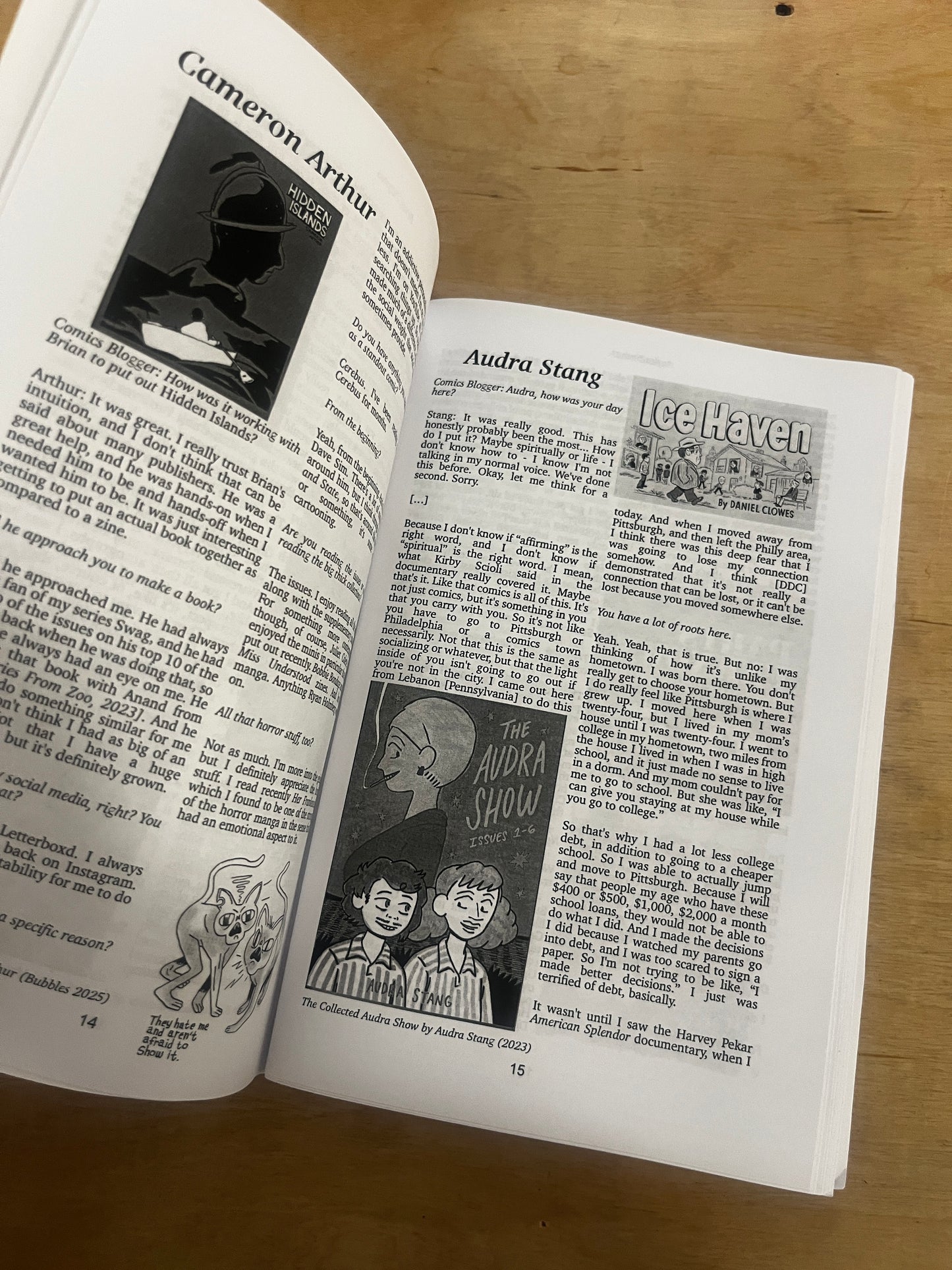 Comics Blogger #15 (Frank Santoro, DDC)