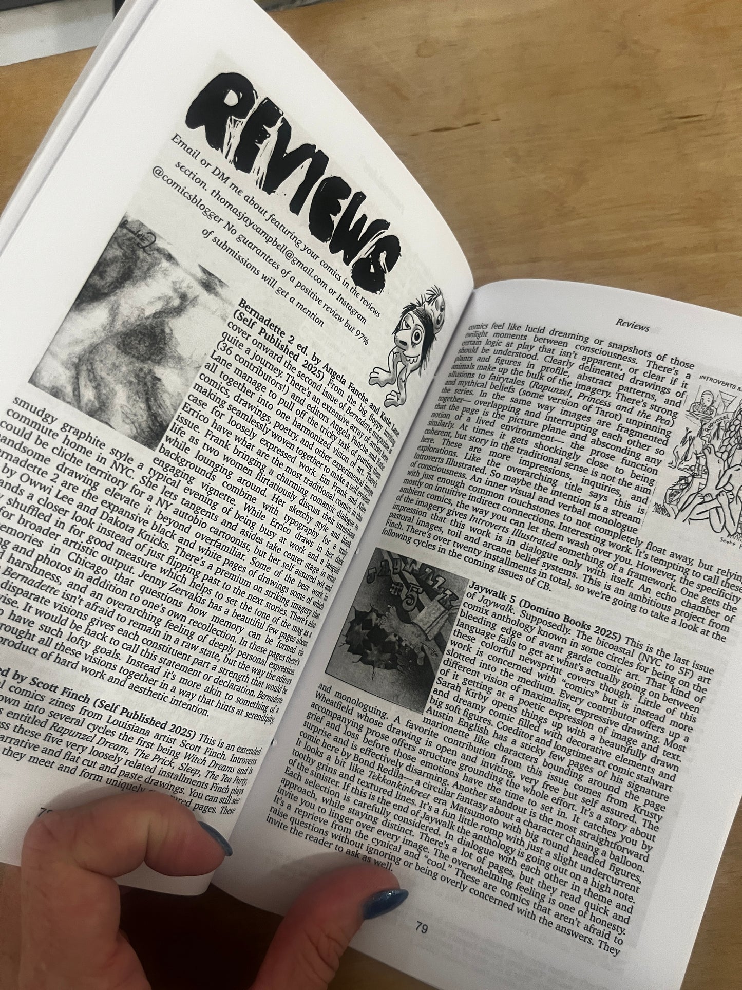 Comics Blogger #15 (Frank Santoro, DDC)