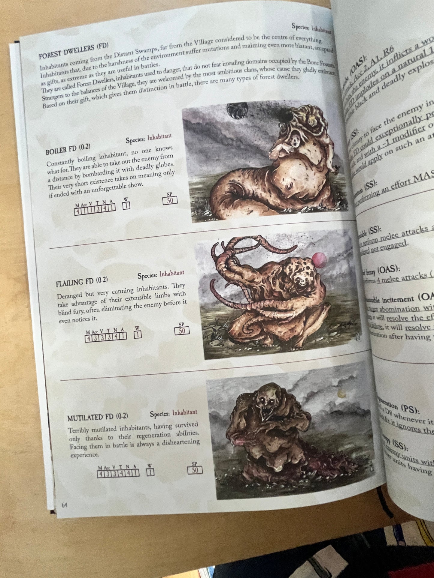 Boneforest Rule Book