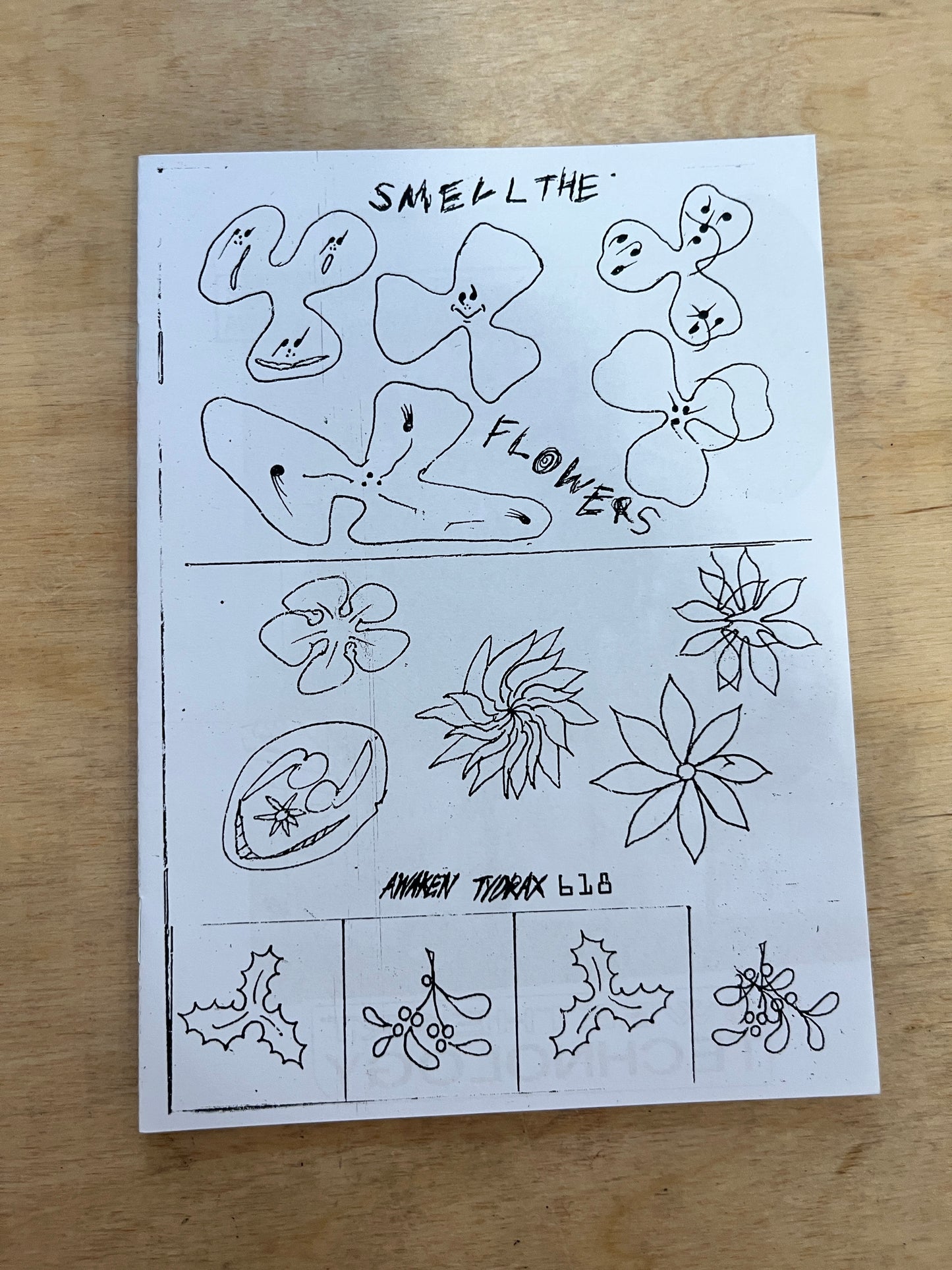 Smell the Flowers: Awaken Tydrax 618  (leomi sadler zine)