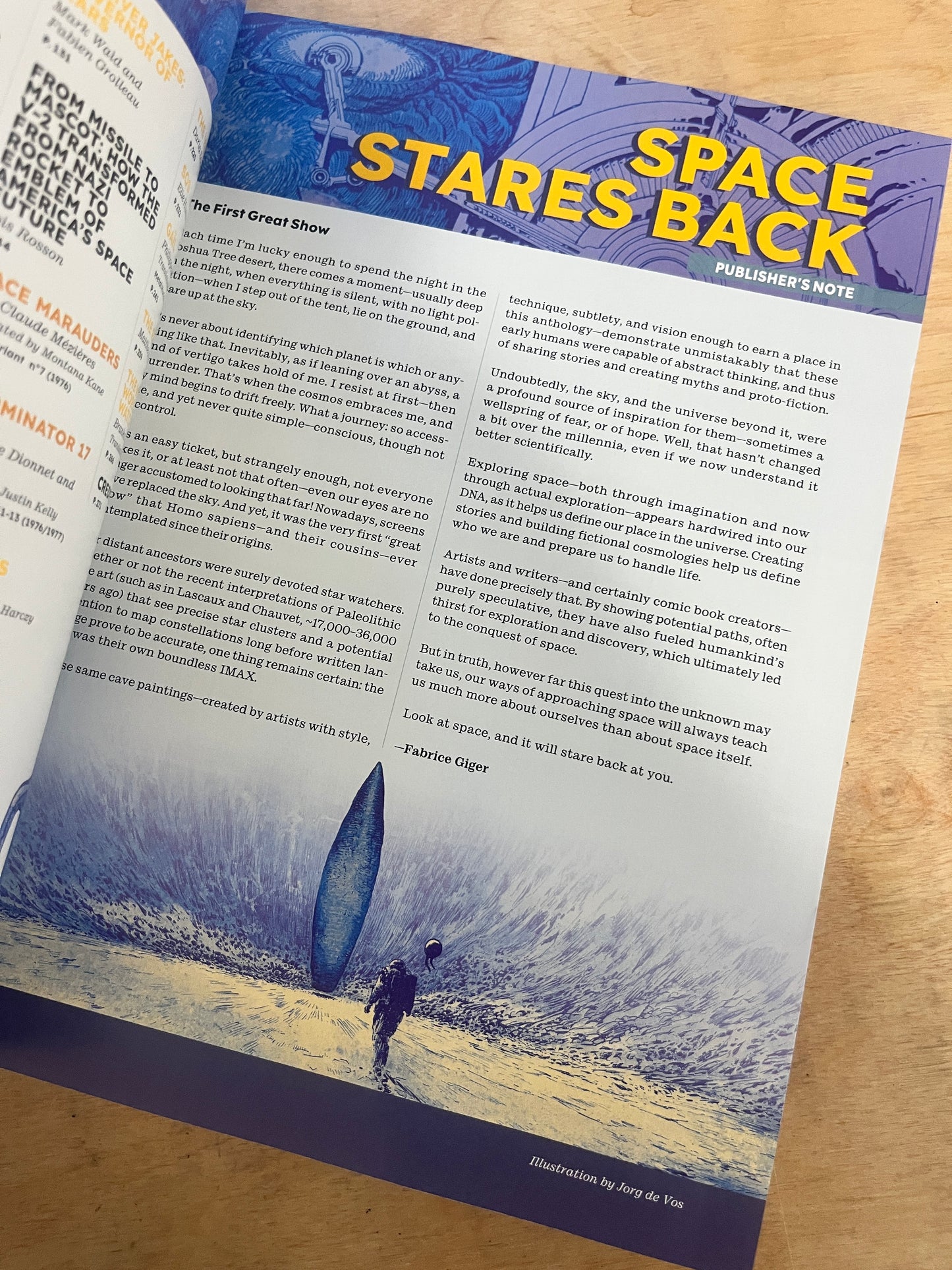 METAL HURLANT ISSUE #2 Space Stares Back