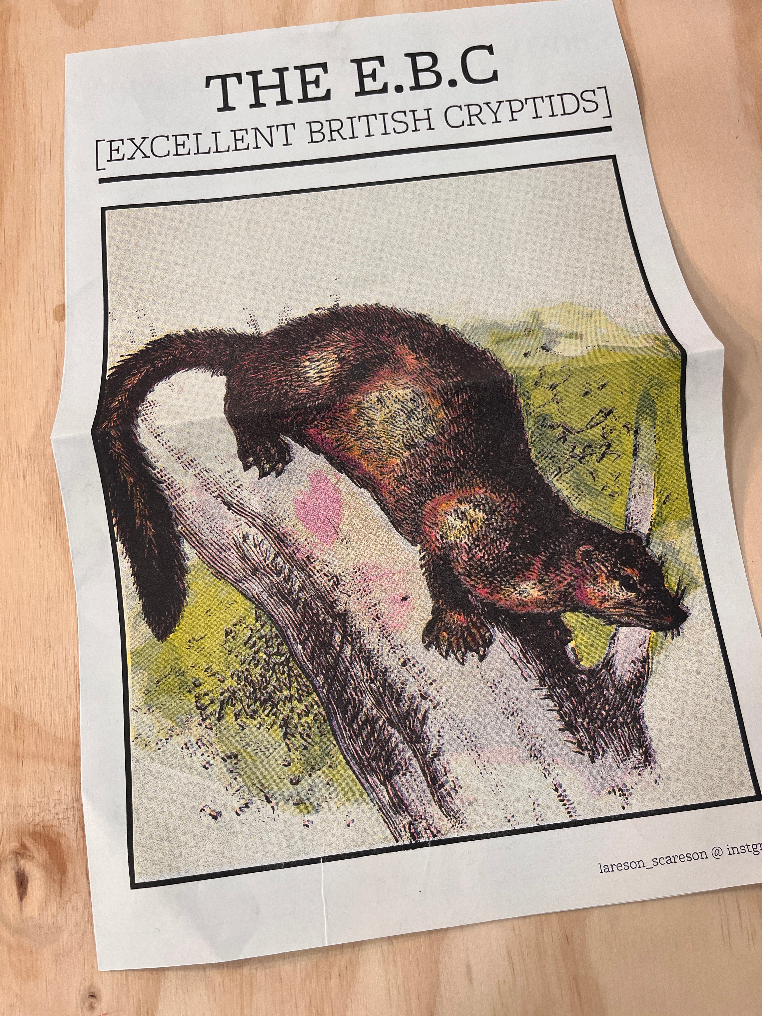 British Raptor Cryptid The E.C.B. (Excellent British Cryptids) – partnersandson