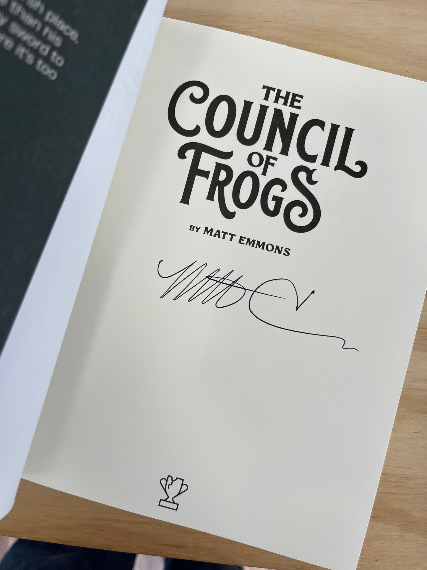 The Council of Frogs