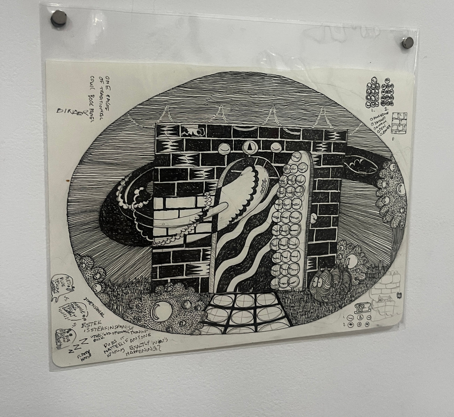 Soso Capaldi Original Drawings