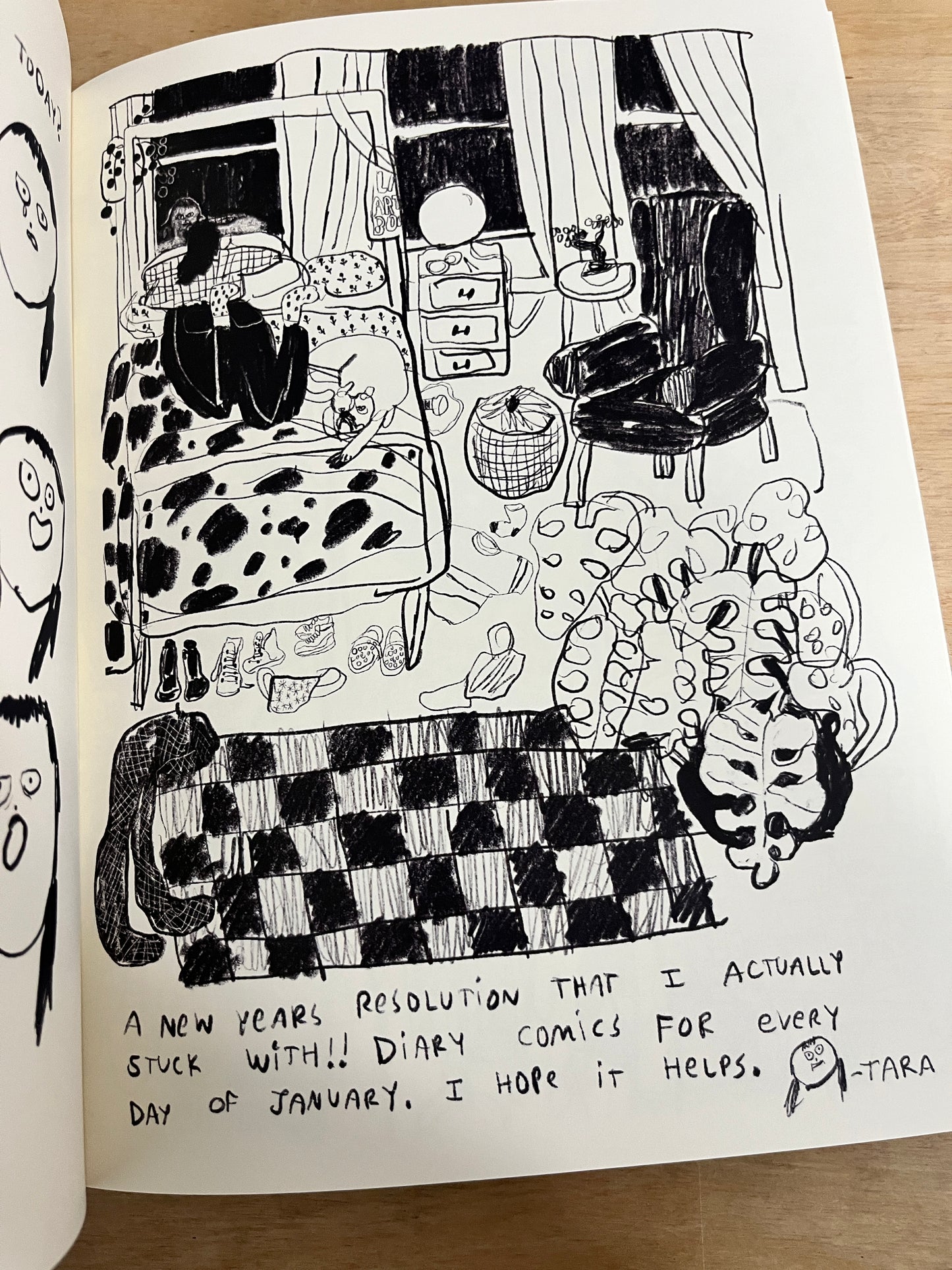 Tara Booth Diary Comics  (January 2021)