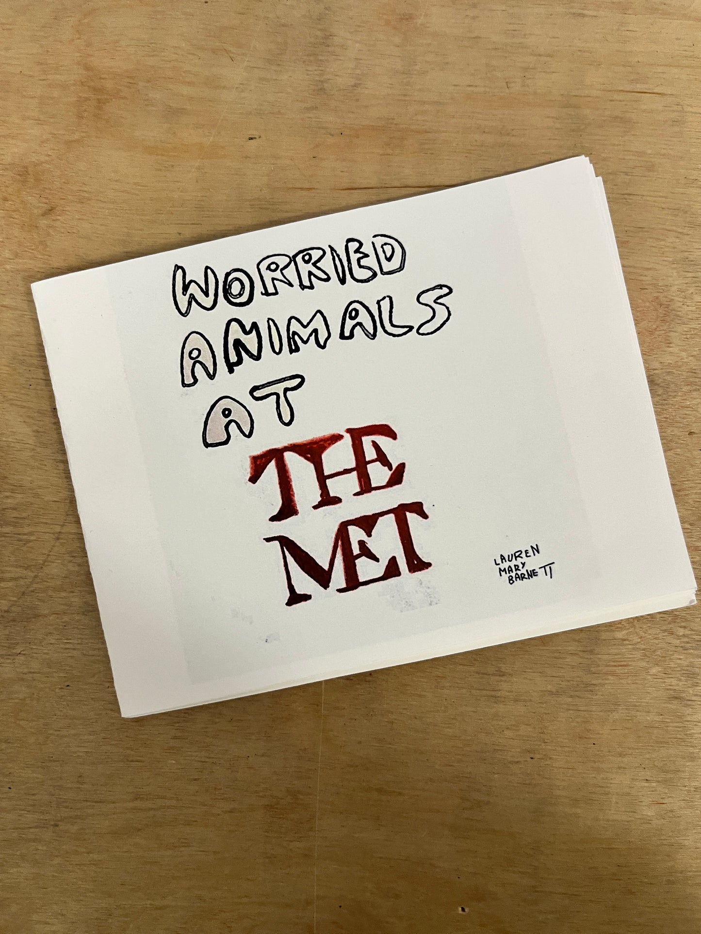 Worried Animals at the Met