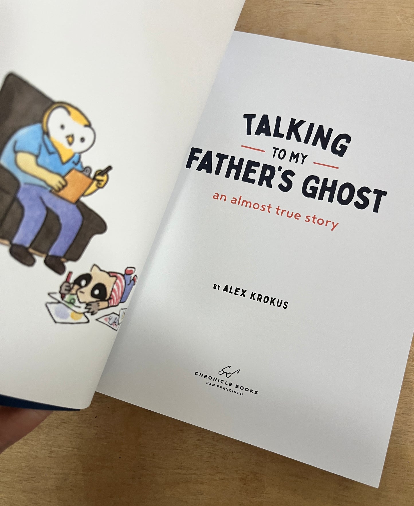 Talking To My Father's Ghost: An Almost True Story