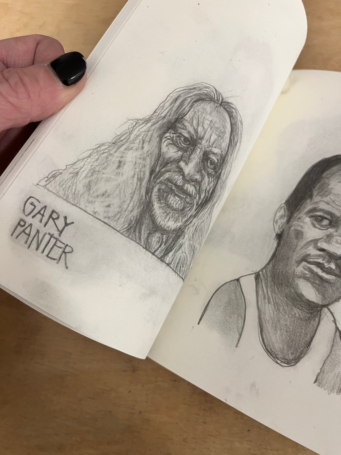 After Portrayal and Such, Pencil Drawings by Rich Jacobs