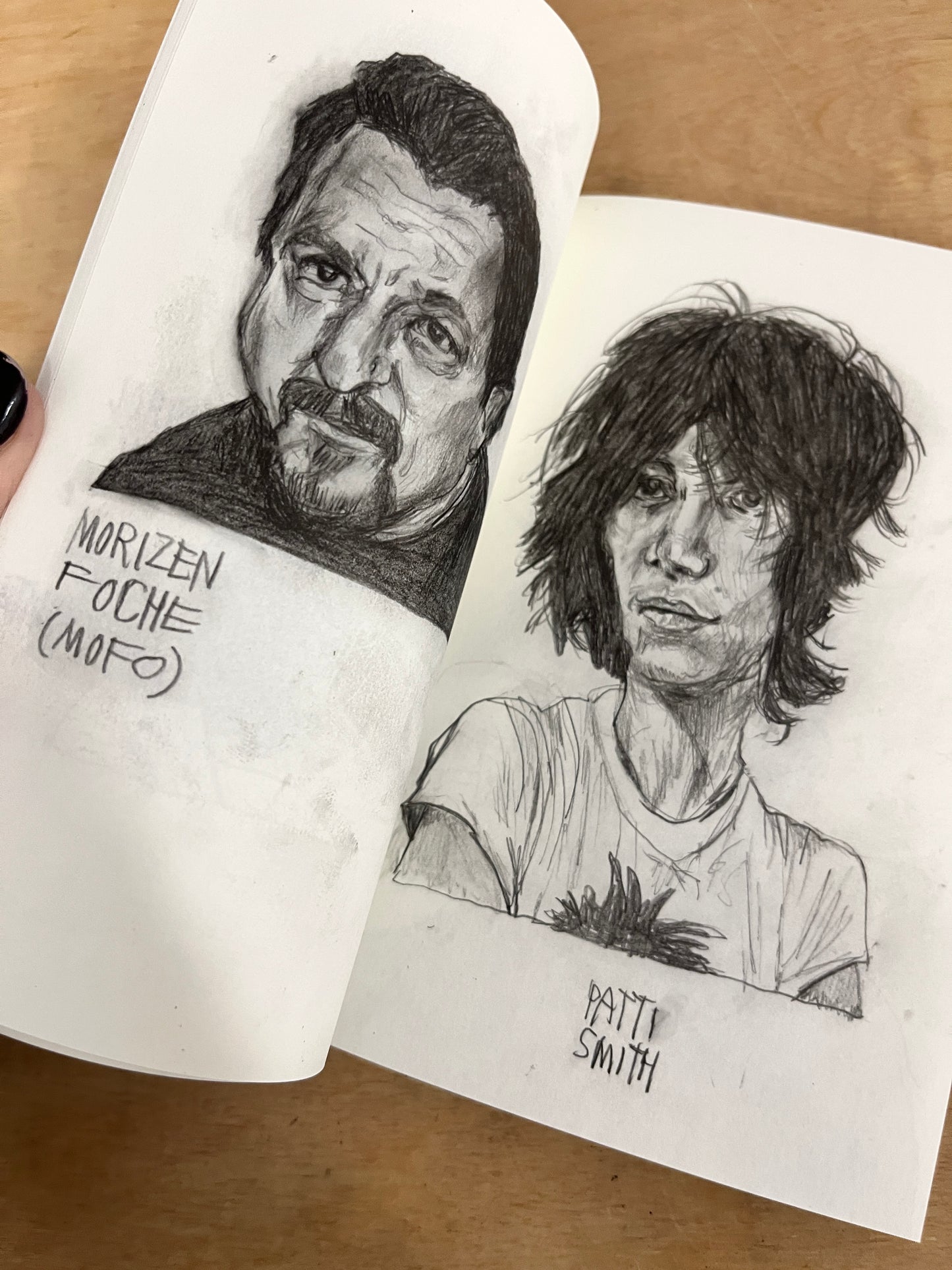 After Portrayal and Such, Pencil Drawings by Rich Jacobs