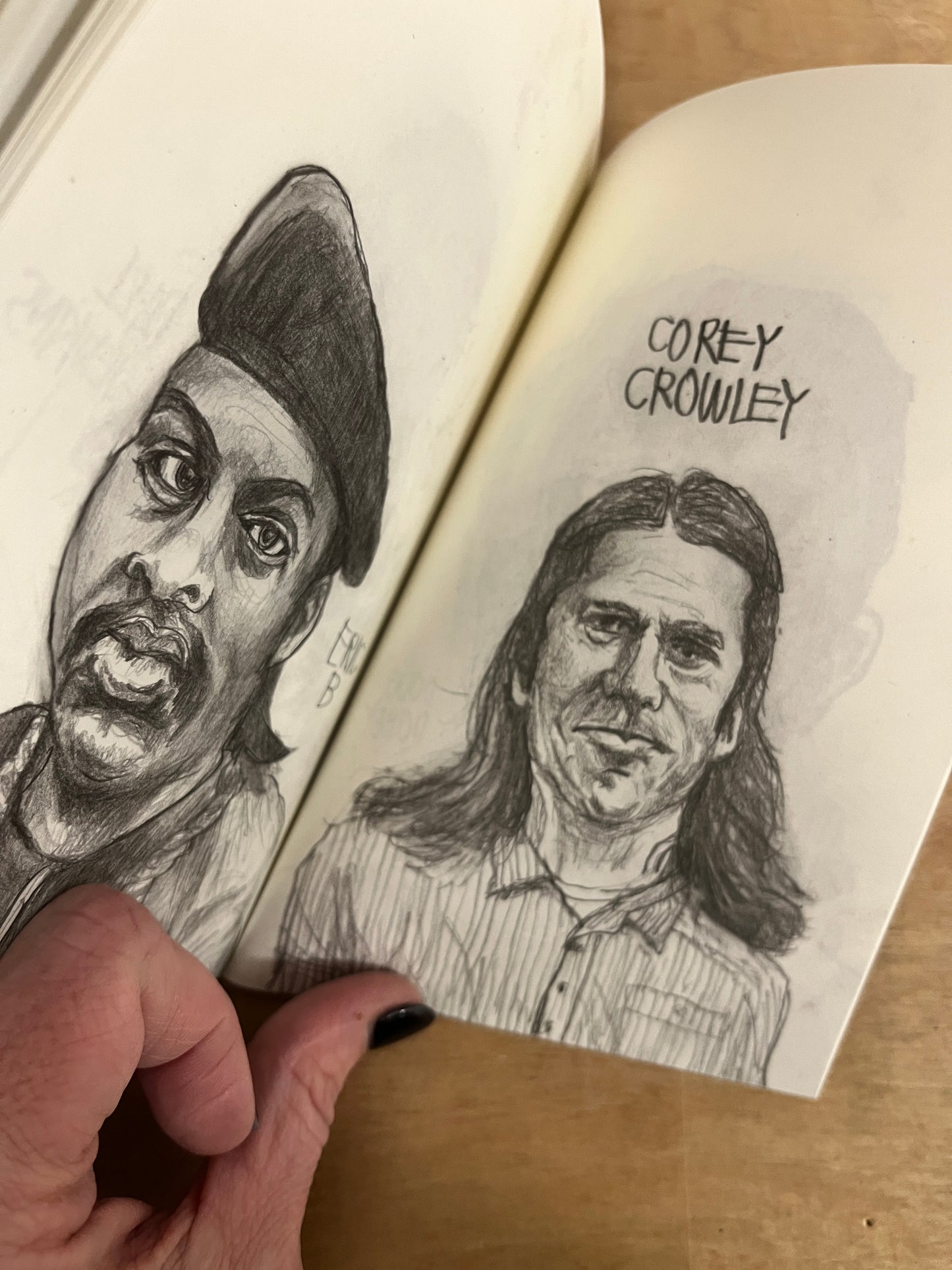 After Portrayal and Such, Pencil Drawings by Rich Jacobs