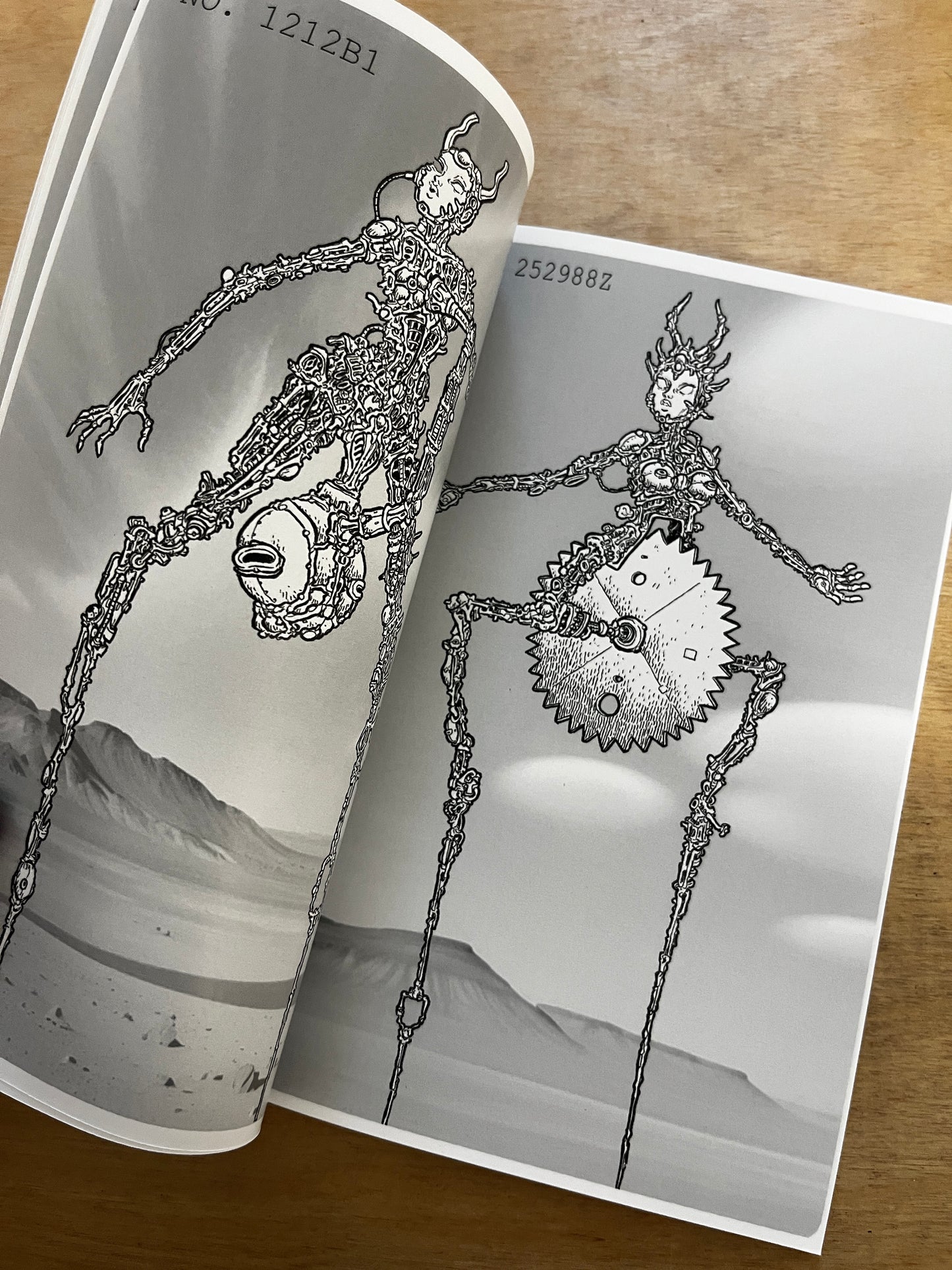 Mechanical Stilt-Women of Mars