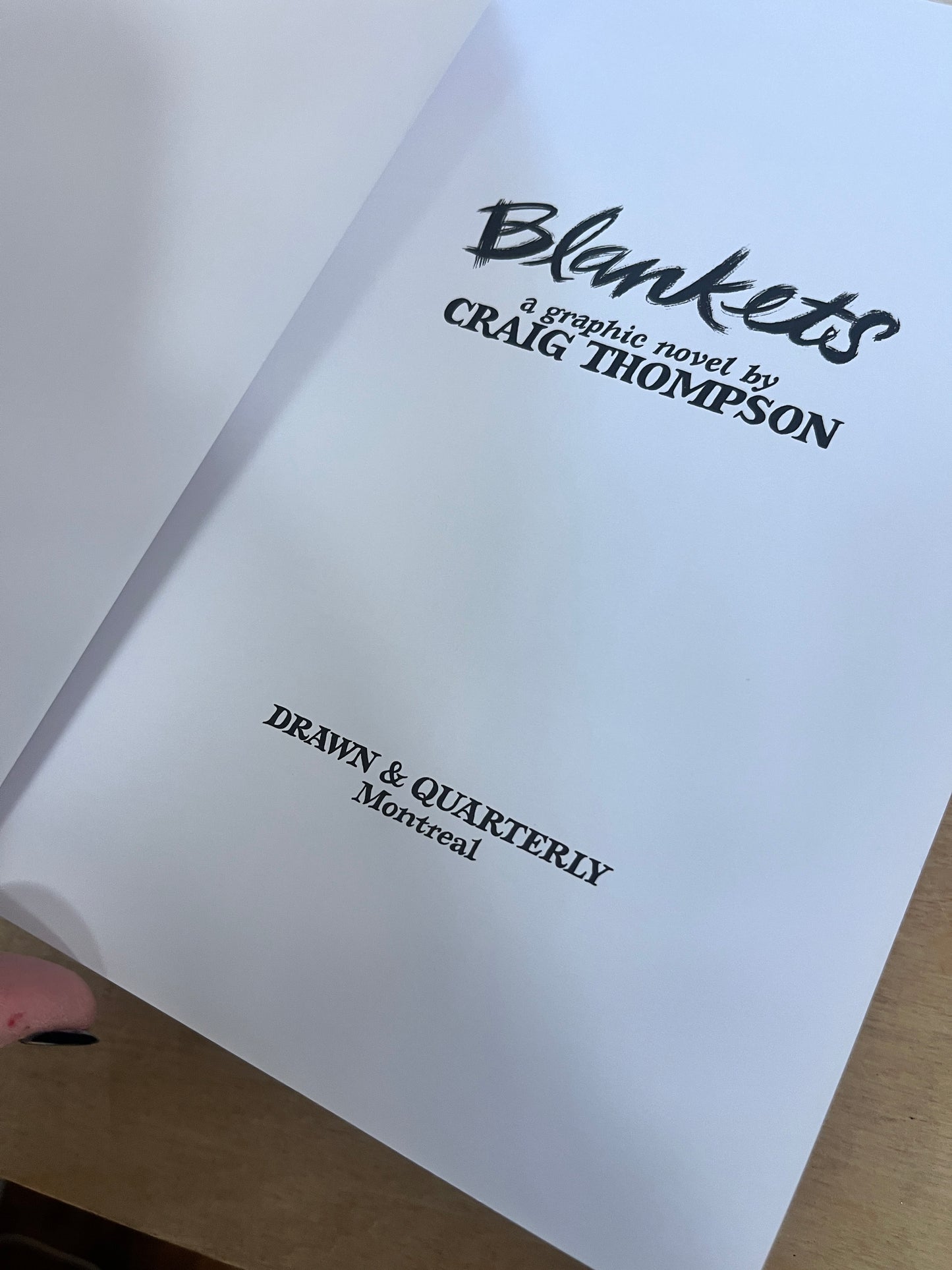 Blankets: 20th Anniversary Edition