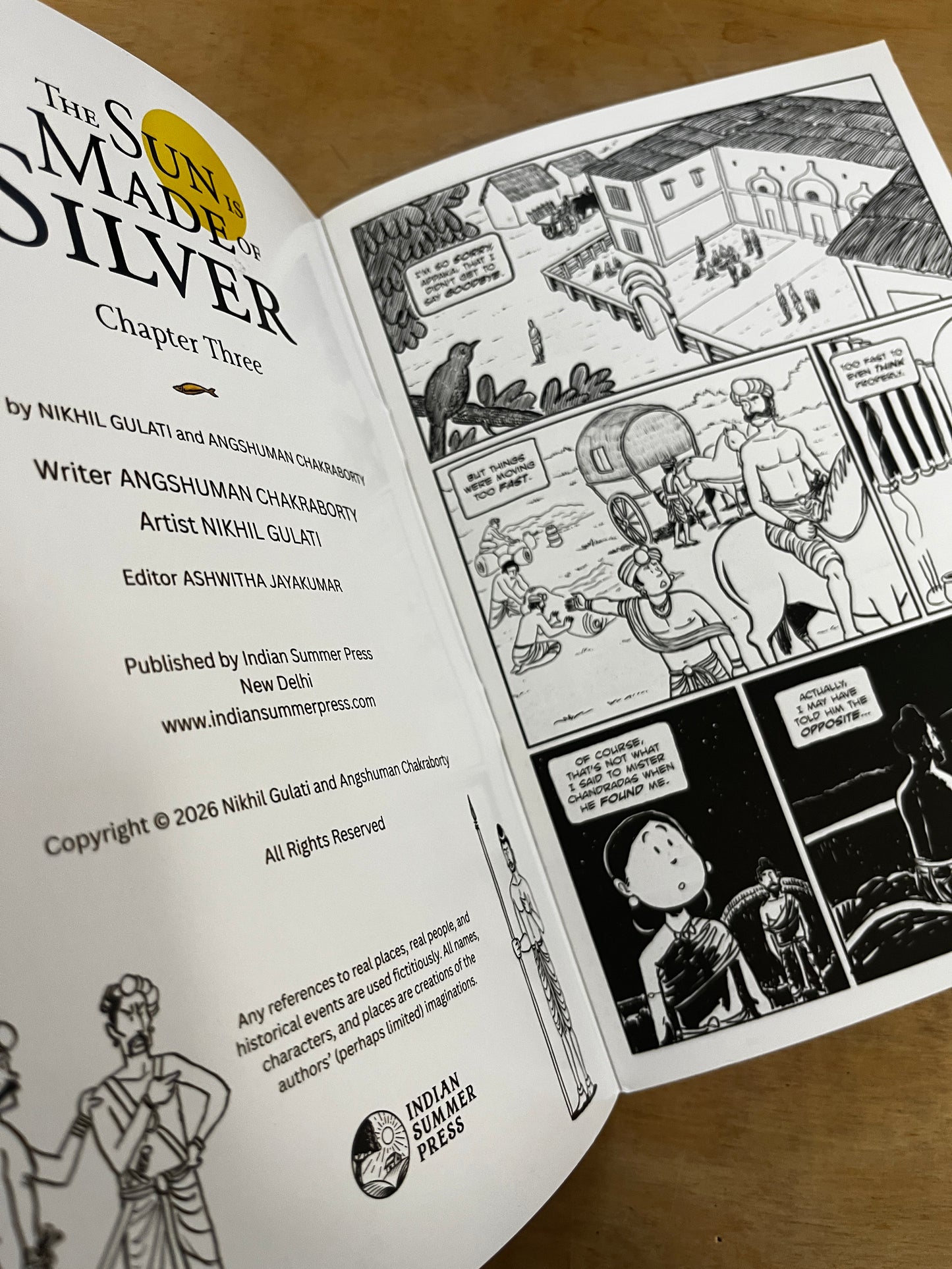 The Sun is Made of Silver: Chapters 1, 2 & 3