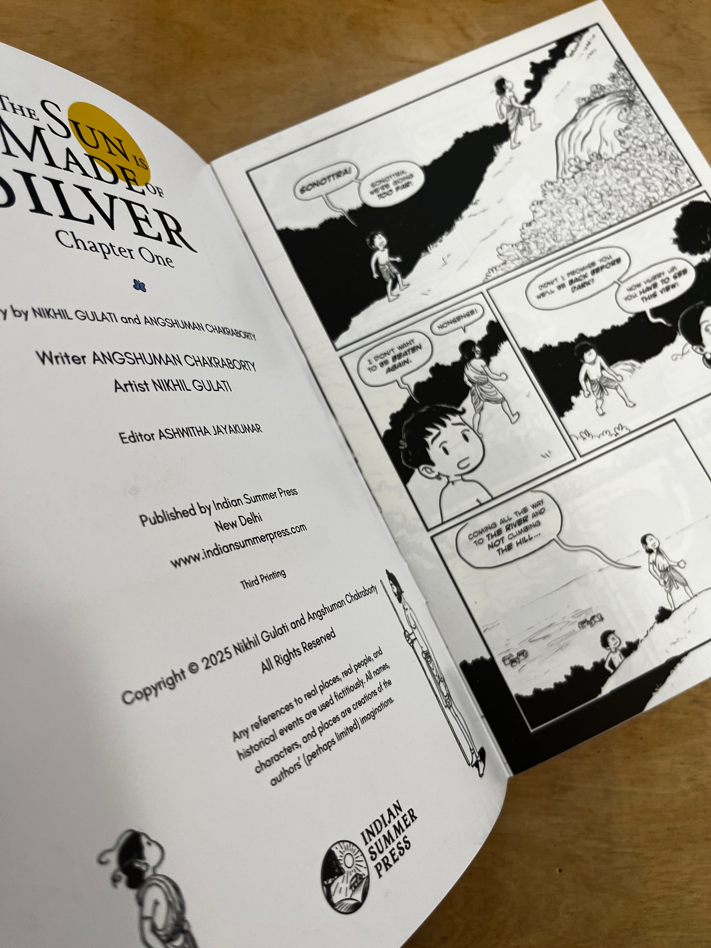 The Sun is Made of Silver: Chapters 1, 2 & 3