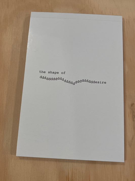 The Shape of Desire Postcard Book