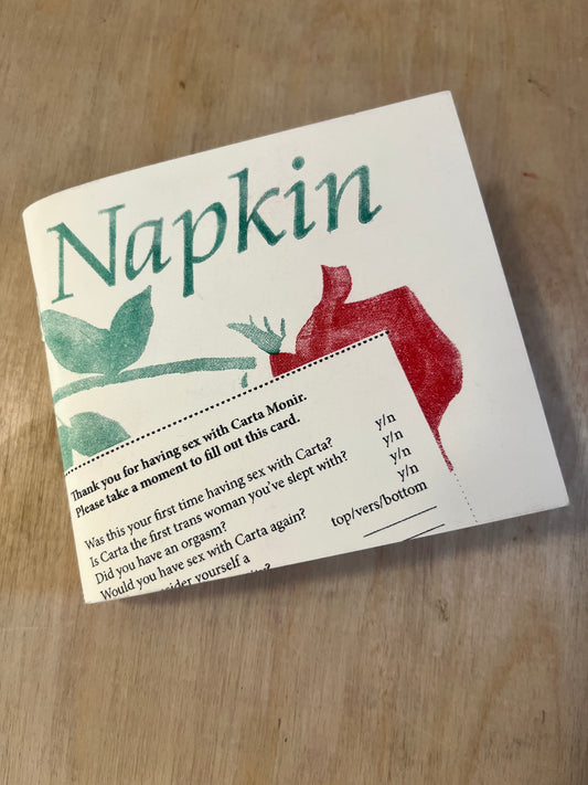 Napkin (Thank You For Having Sex With Carta Monir) by Carta Monir