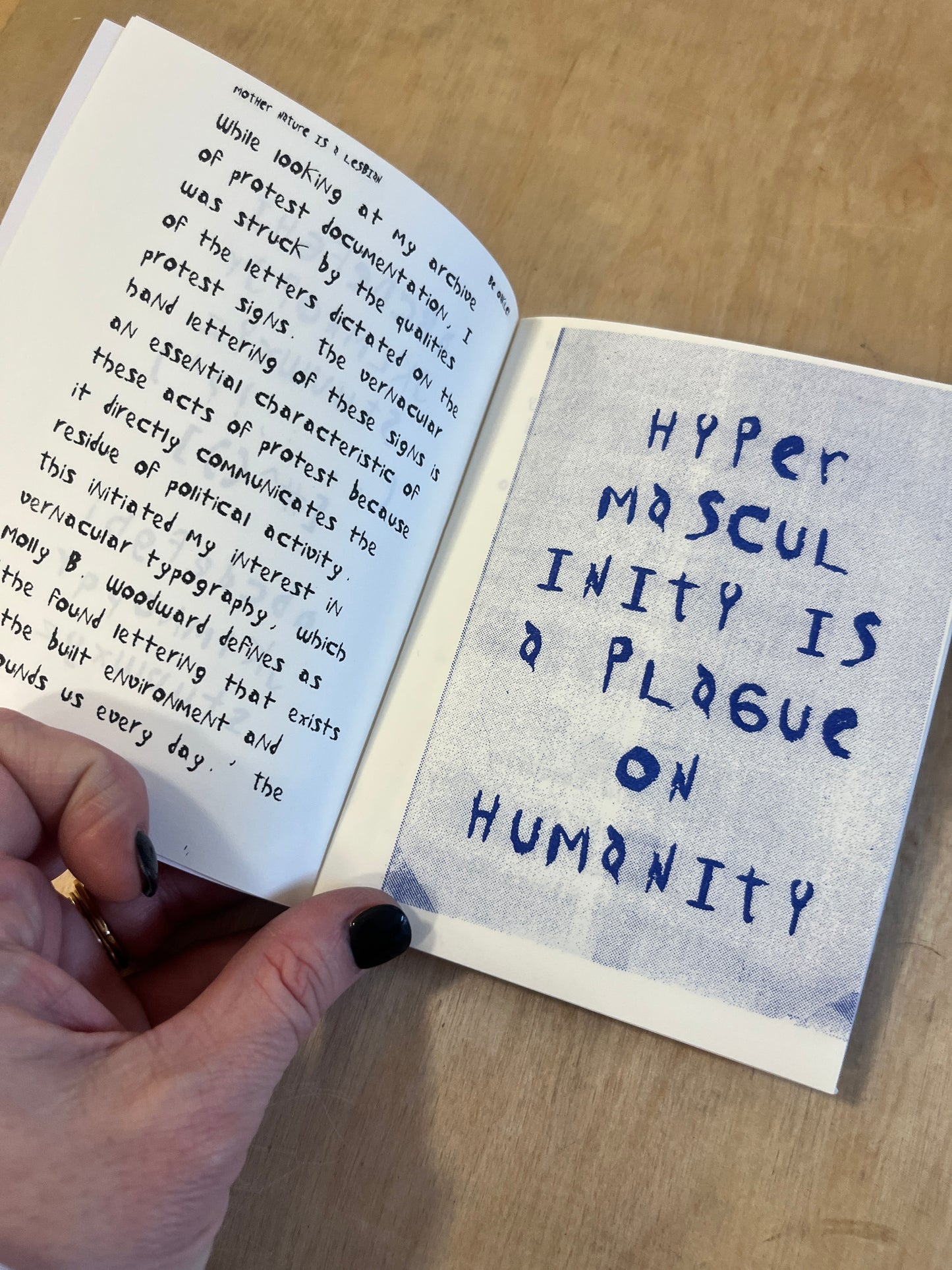 Mother Nature is a Lesbian, An Exploration Zine