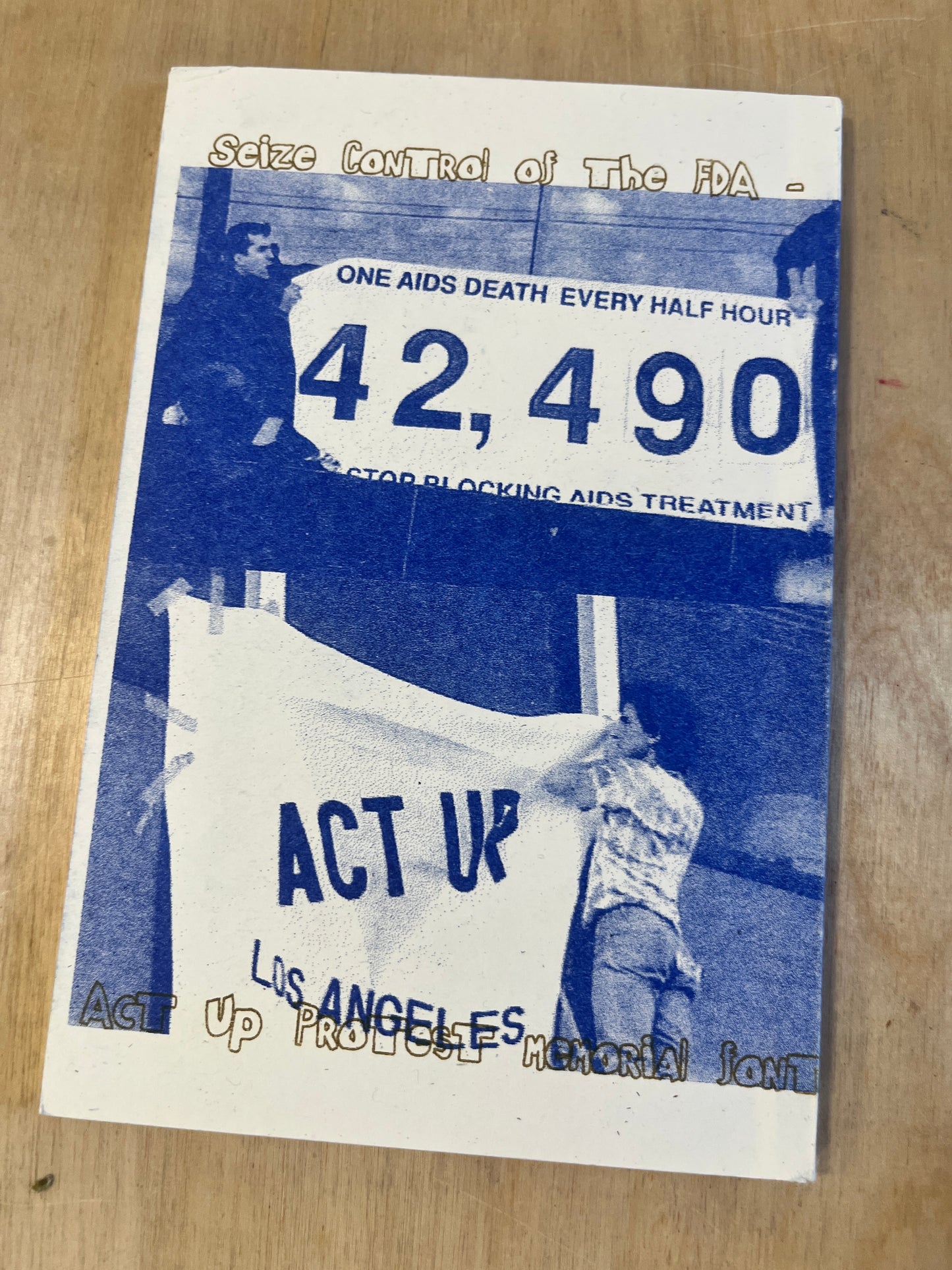 Typography as Memorial - Seize Control of the FDA