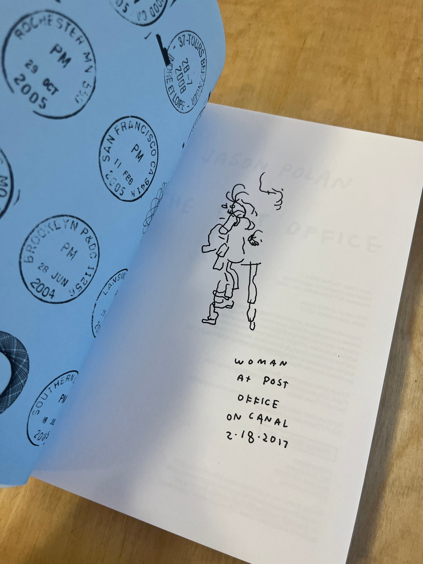 Jason Polan: The Post Office