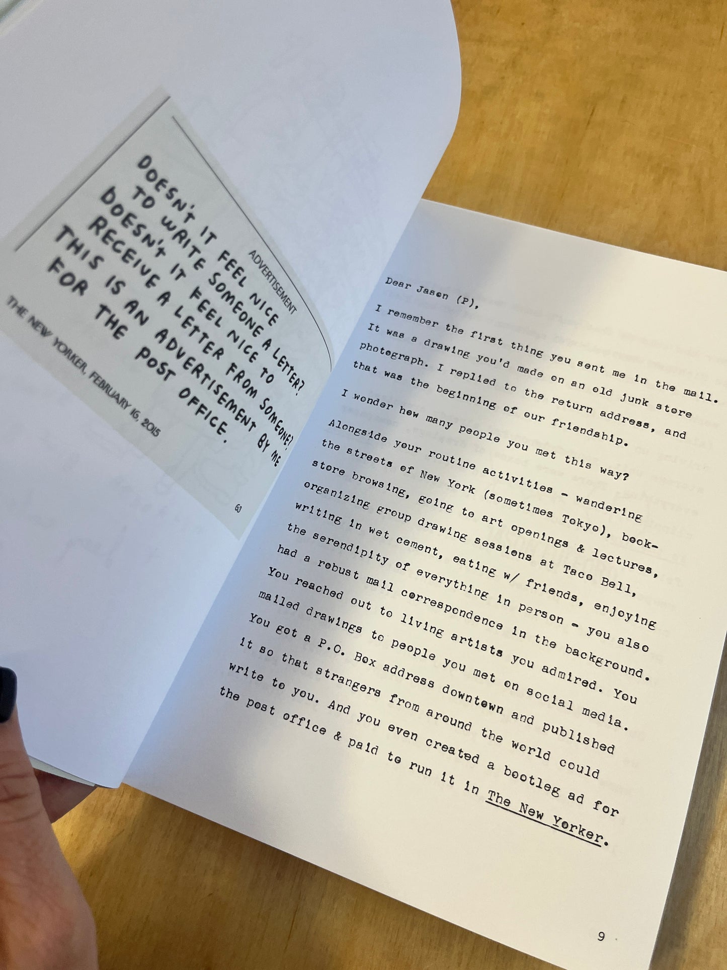 Jason Polan: The Post Office