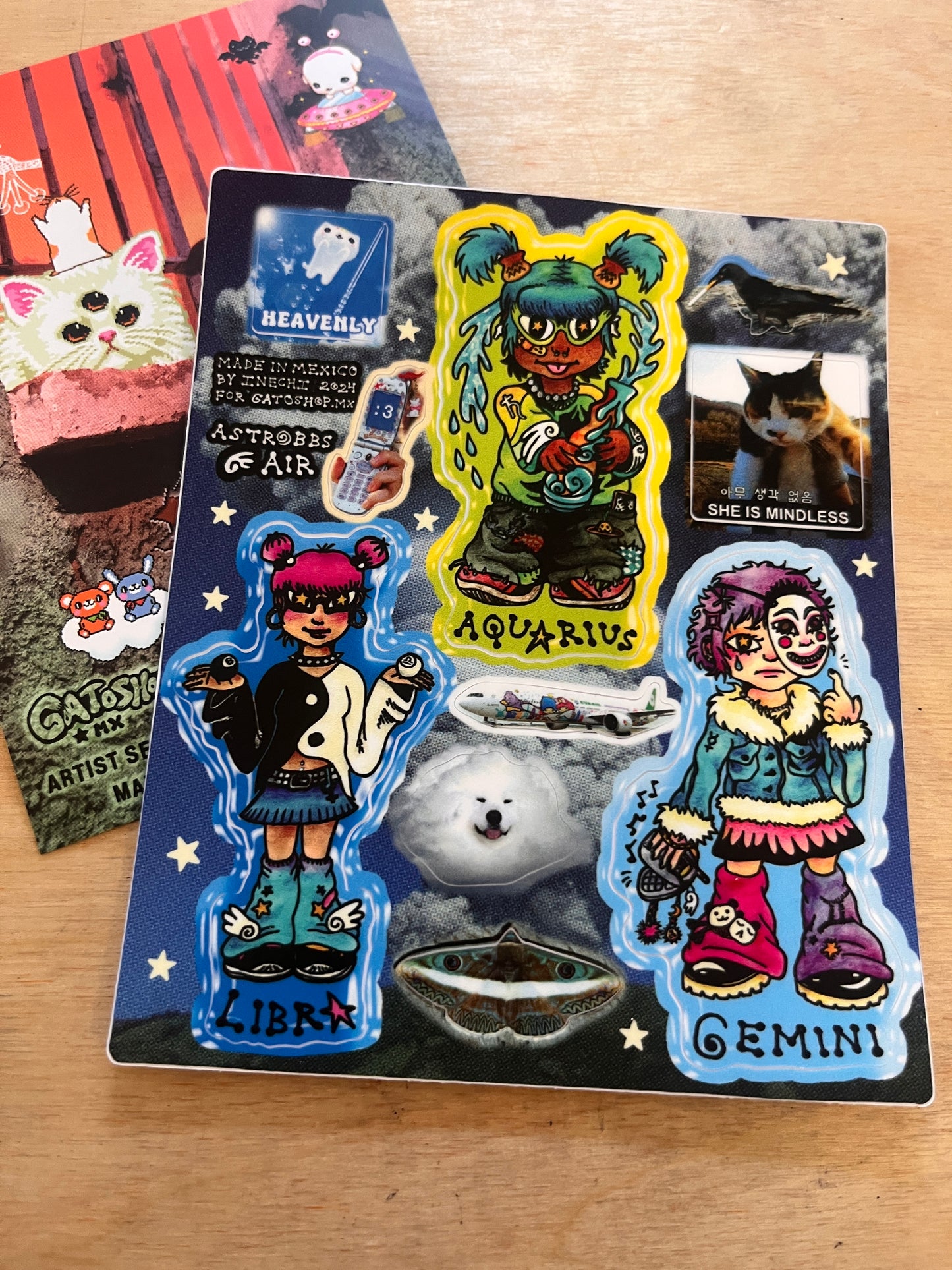ASTROBBS STICKERS - Inez Estrada