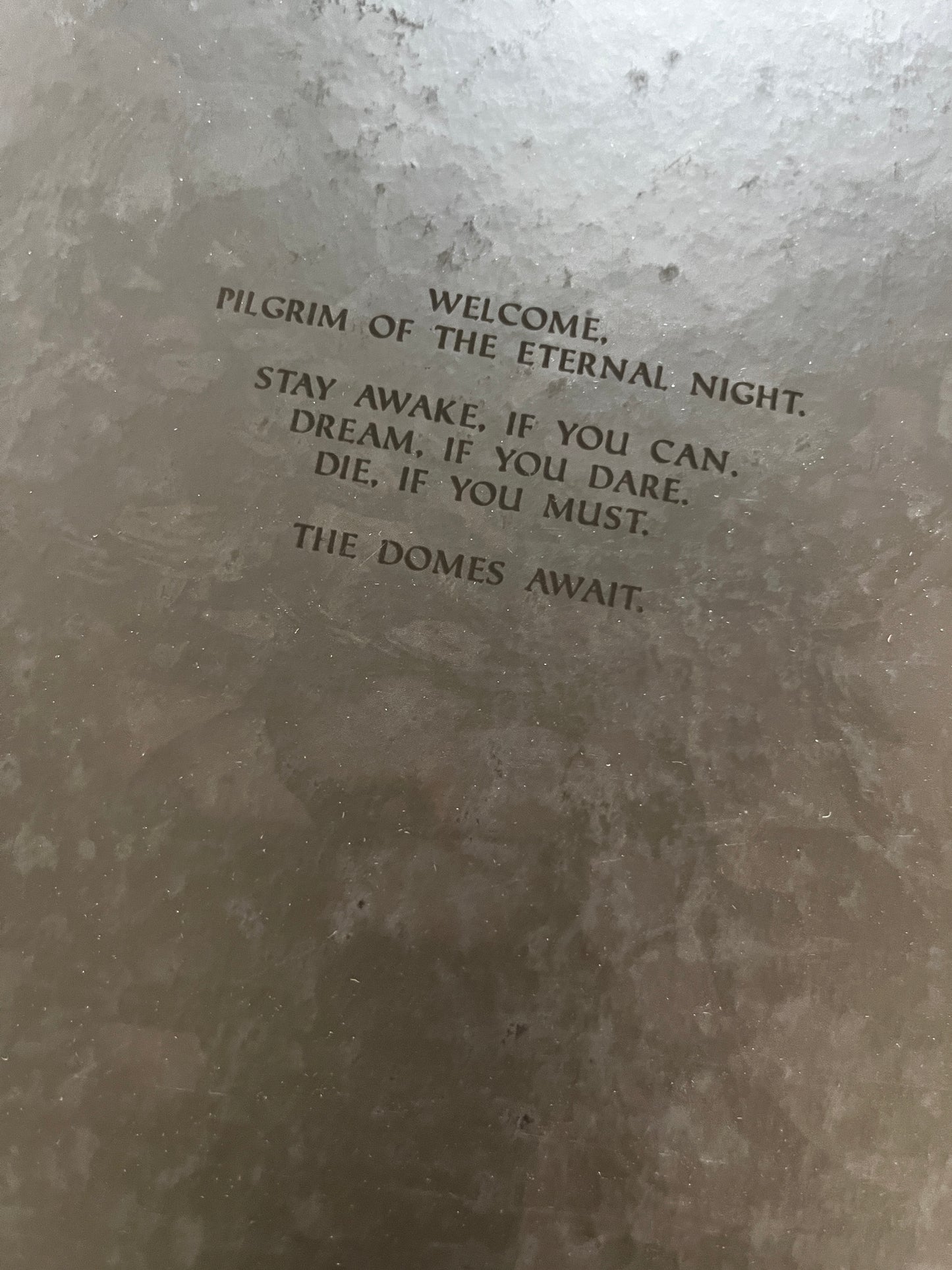 PILGRIMS OF THE MURK DOME