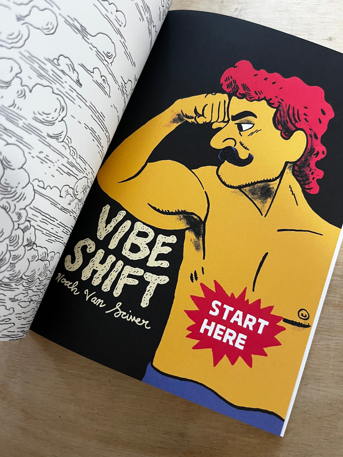 Vibe Shift by Noah Van Sciver kuš! mono #1