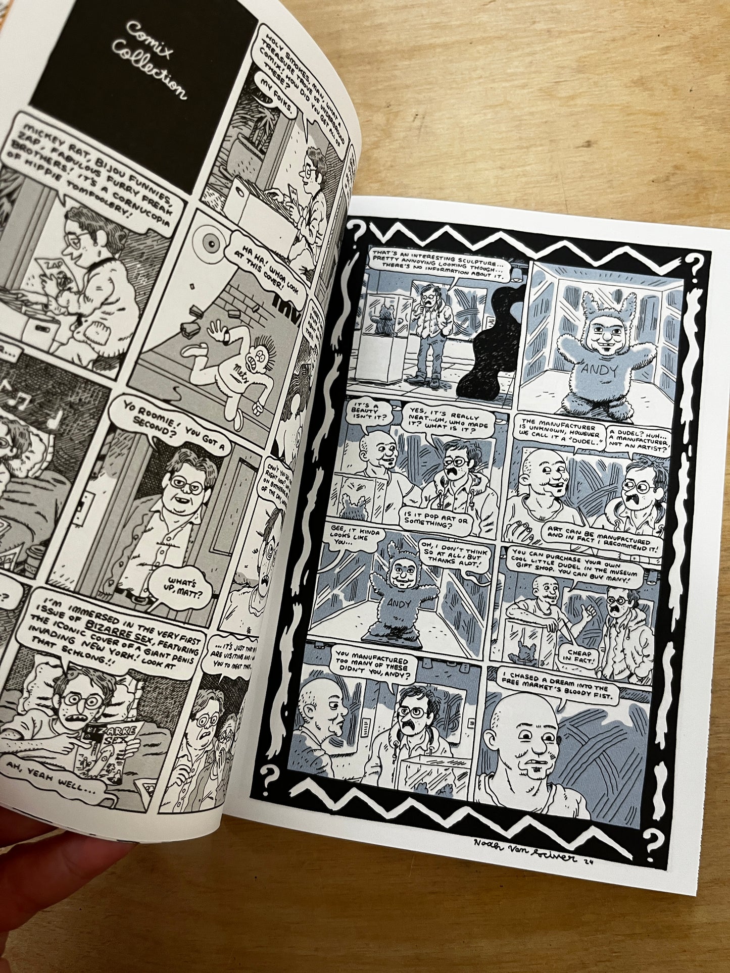 Vibe Shift by Noah Van Sciver kuš! mono #1