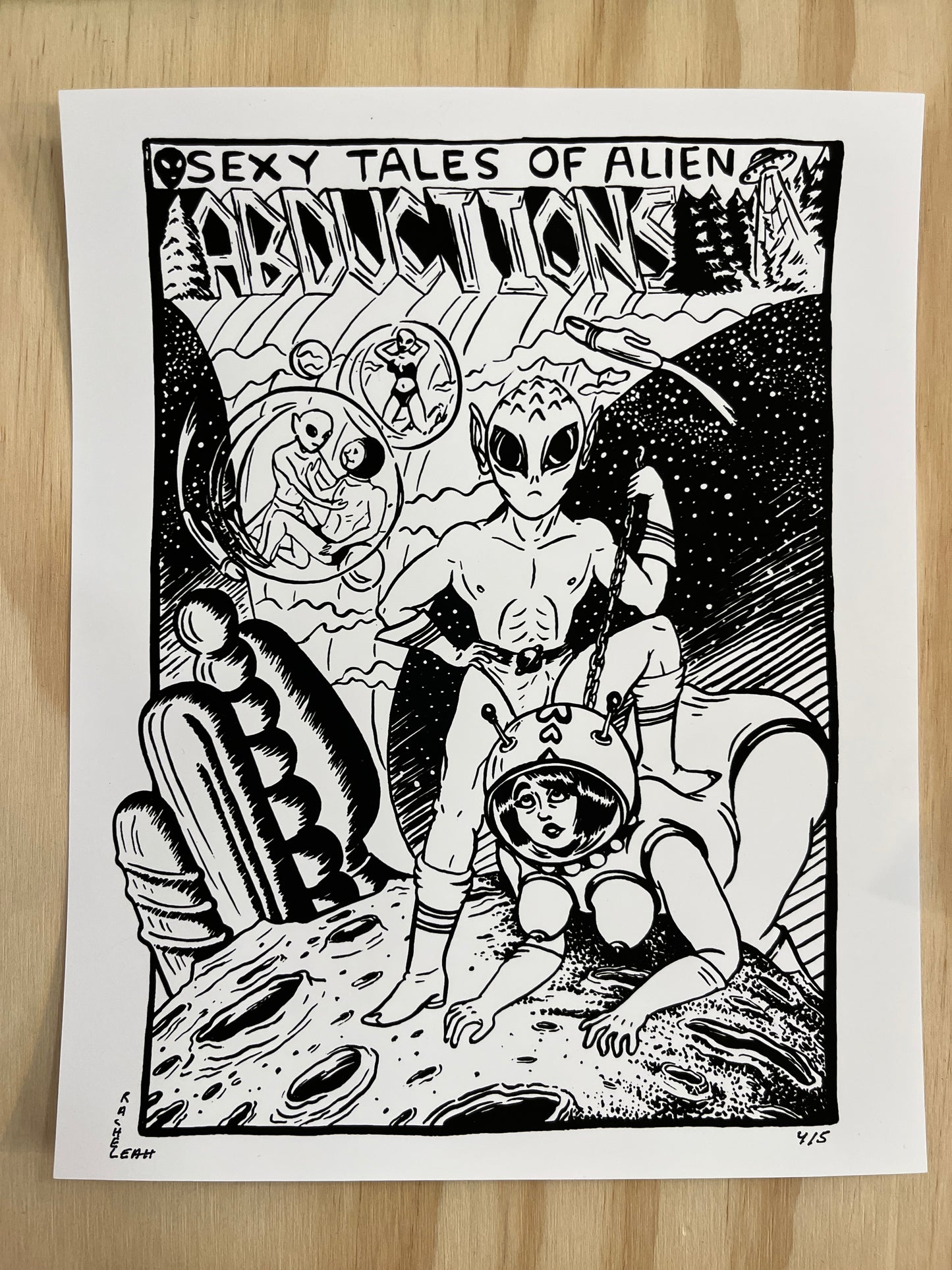 Sexy Tales of Alien Abduction Print