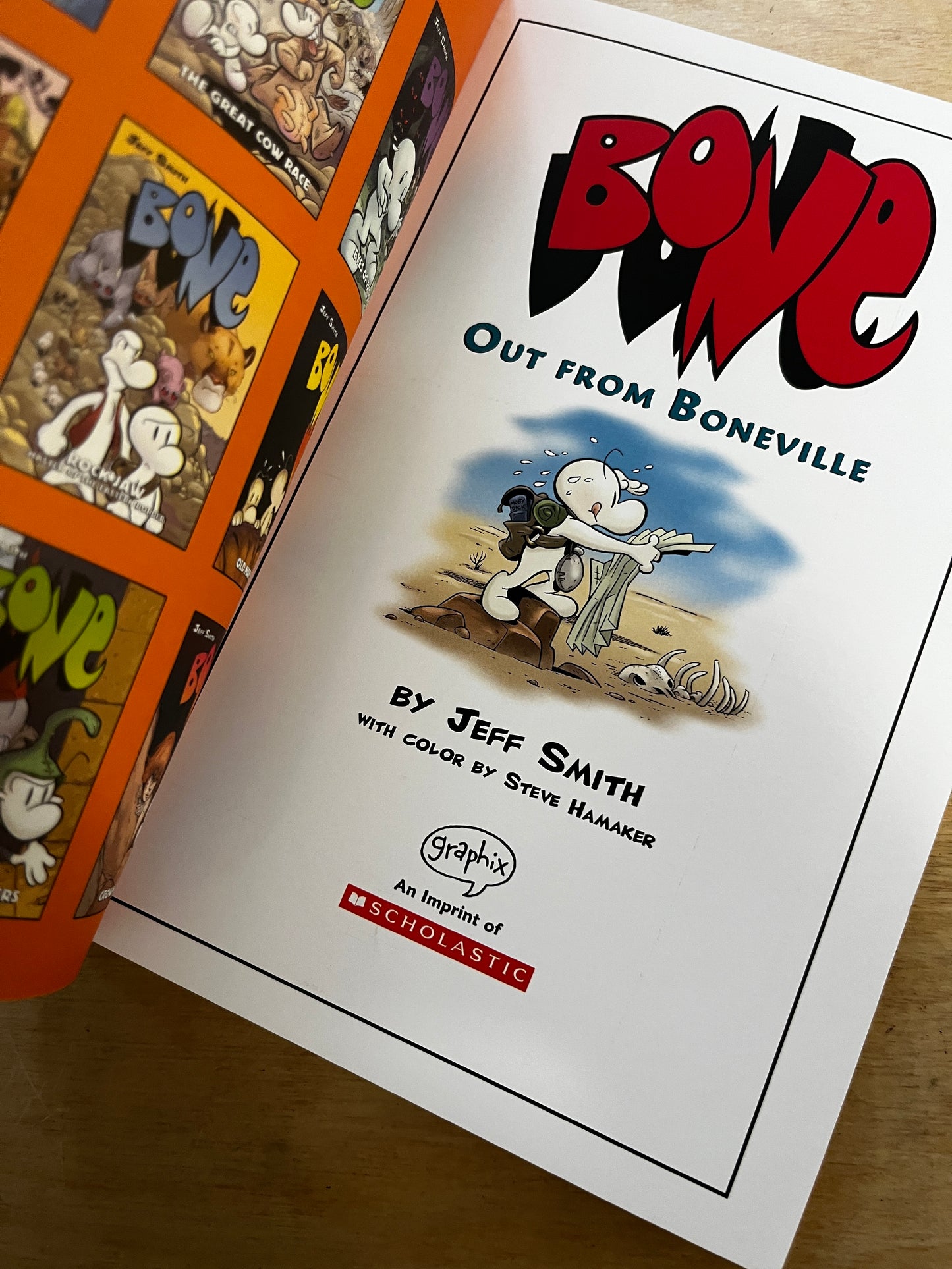 Out from Boneville: A Graphic Novel (BONE #1)