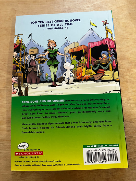 The Great Cow Race: A Graphic Novel (BONE #2)