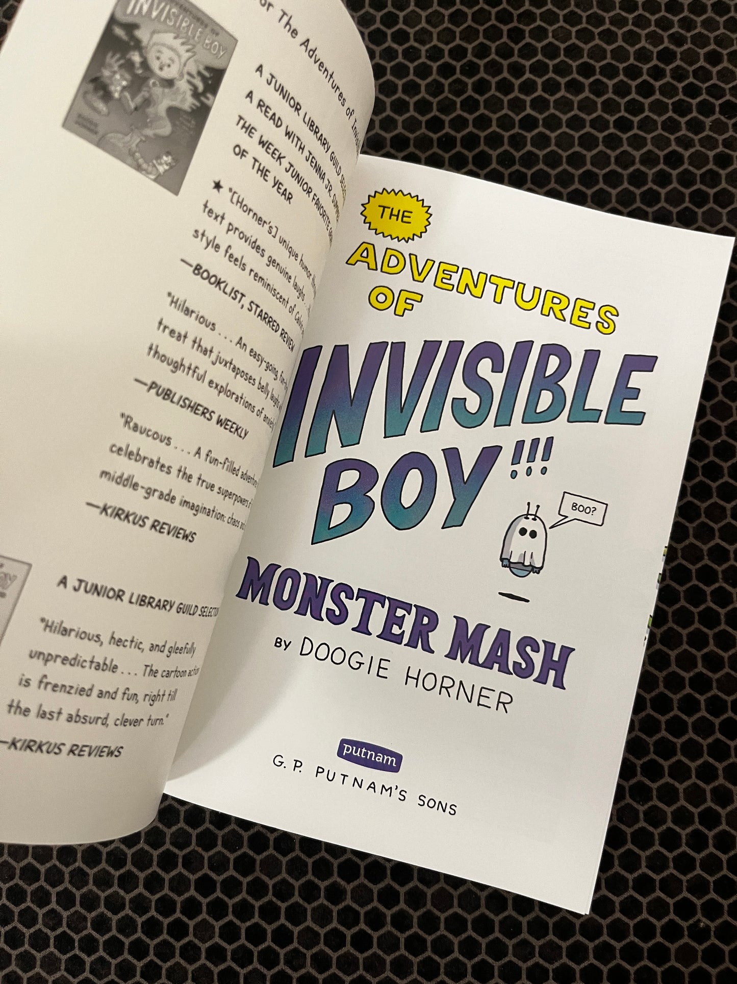 The Adventures of Invisible Boy: Monster Mash: A Graphic Novel