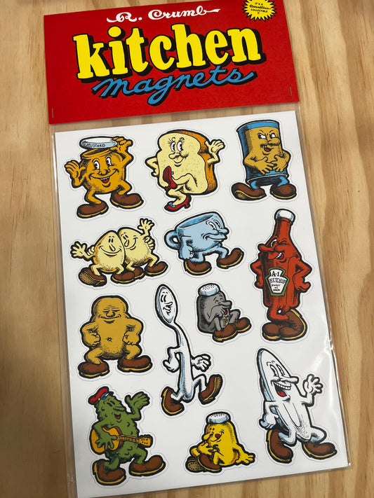R. Crumb Kitchen Magnets
