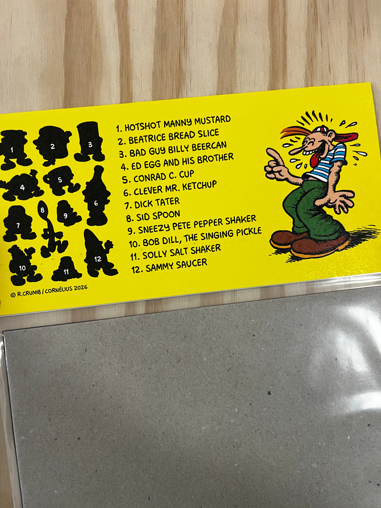 R. Crumb Kitchen Magnets