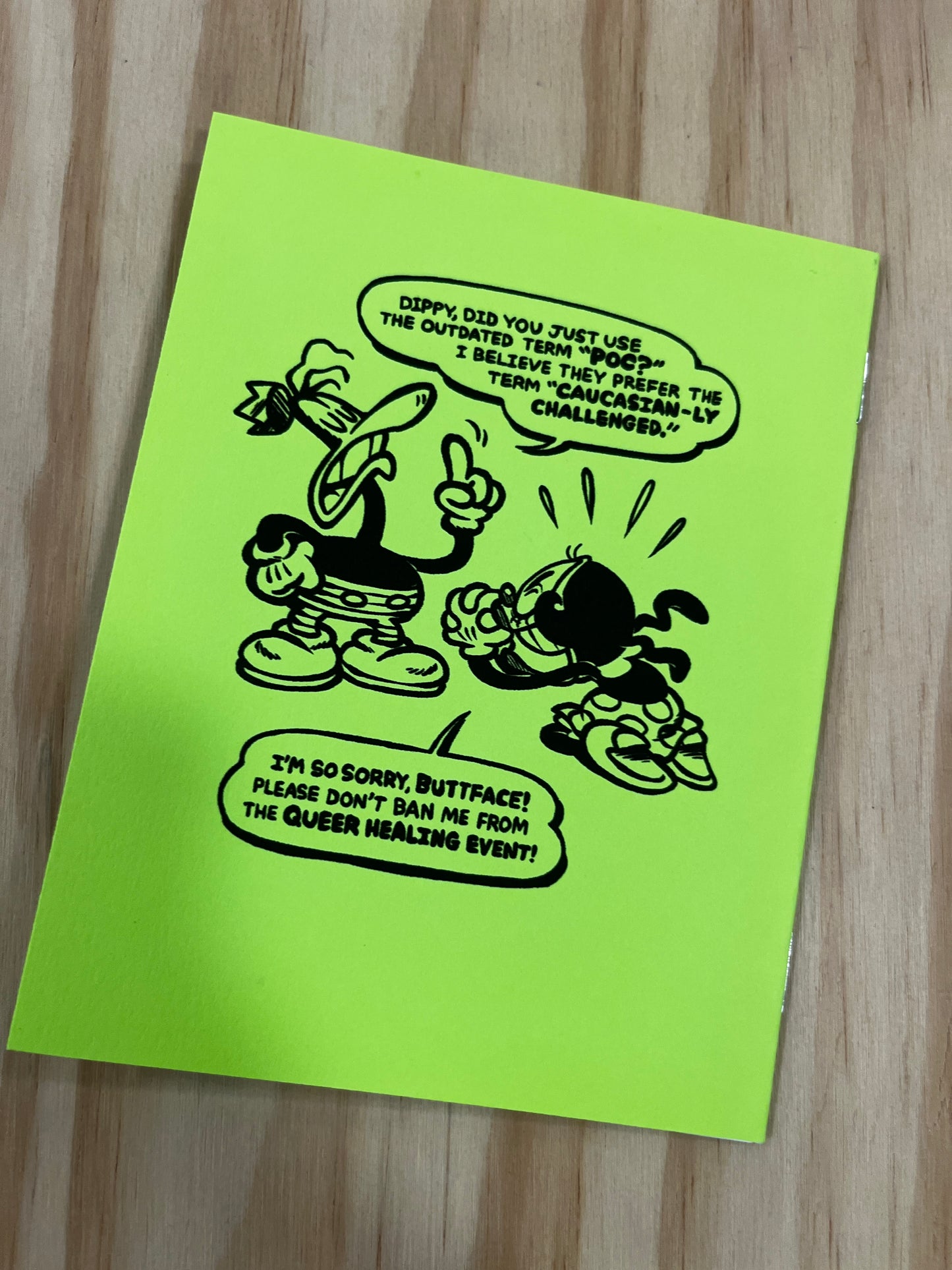 Easy Licks- 4.25"x5.5" Ego Trip Mini Comix Zine