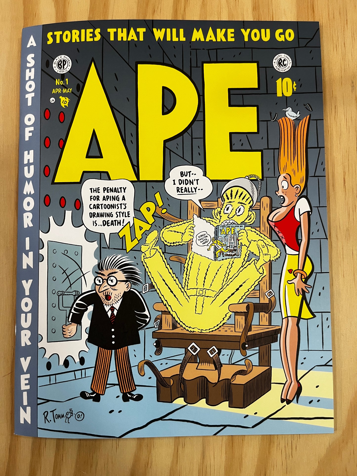 Black Phoenix Maggie Mad issue, APE