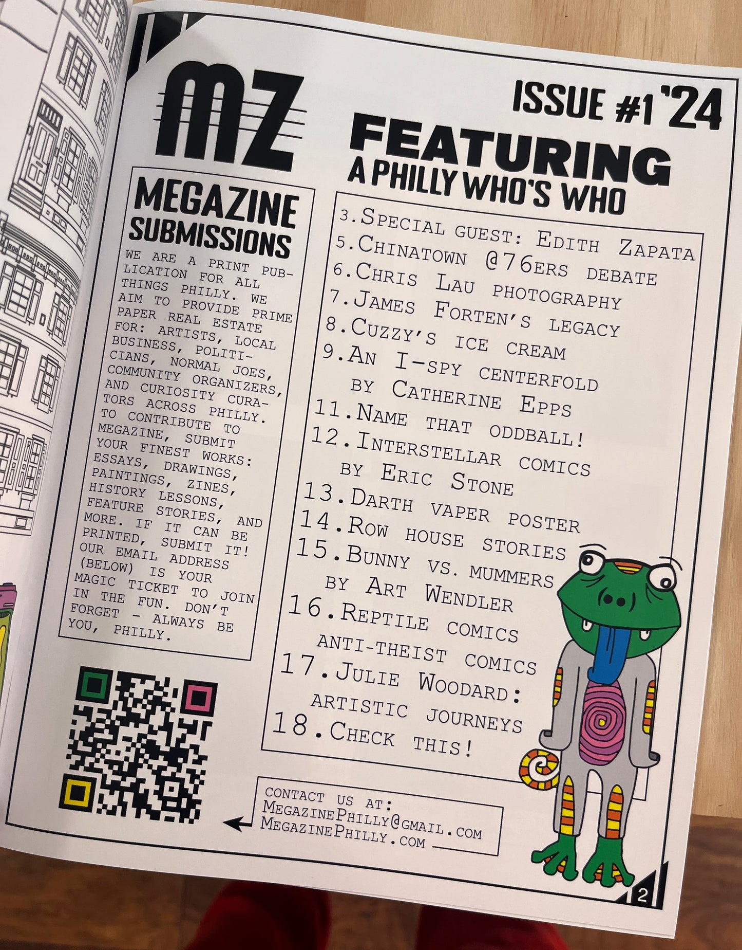 Megazine Philly, Issue #1