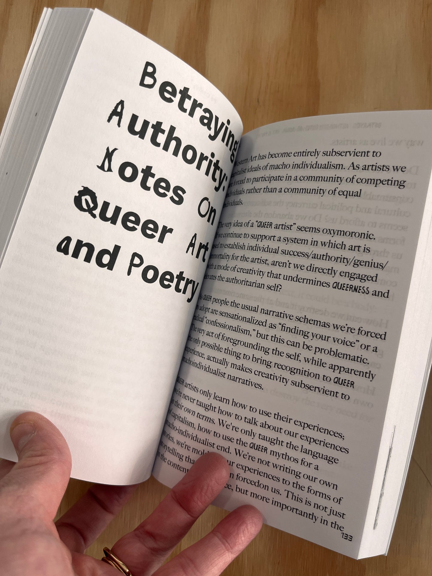 GenderFail, A Decade of Queer and Trans Liberatory Writings Ed by Be Oakley