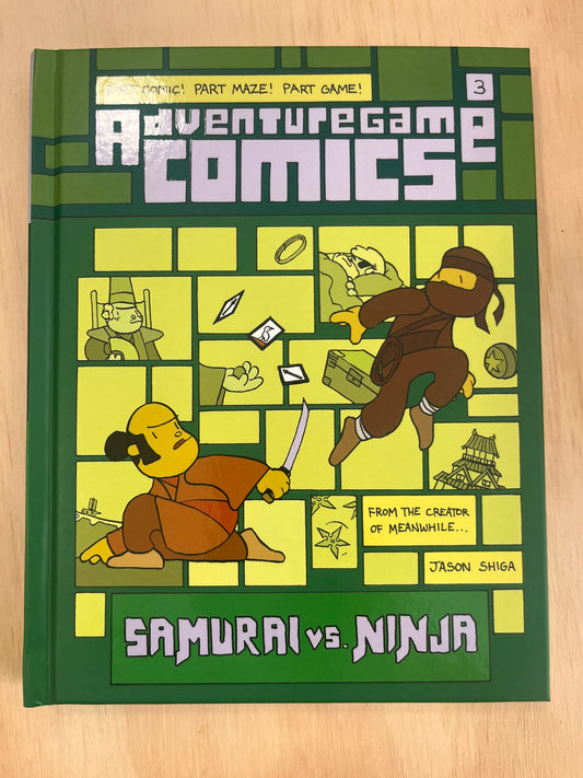 Adventuregame Comics: Samurai vs. Ninja (Book 3)